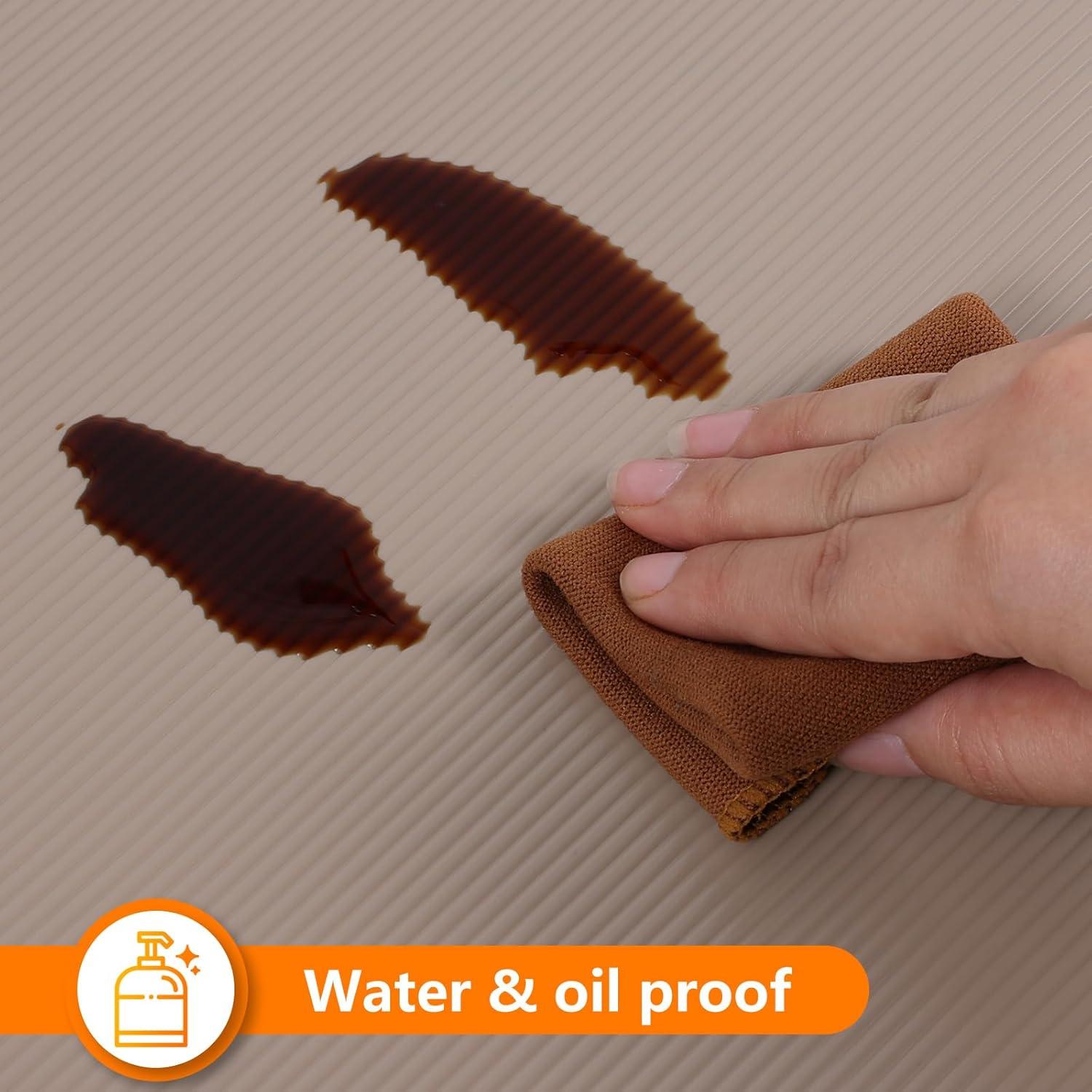 Forro de Estante No Adhesivo Smartshelf Beige 30x150 cm