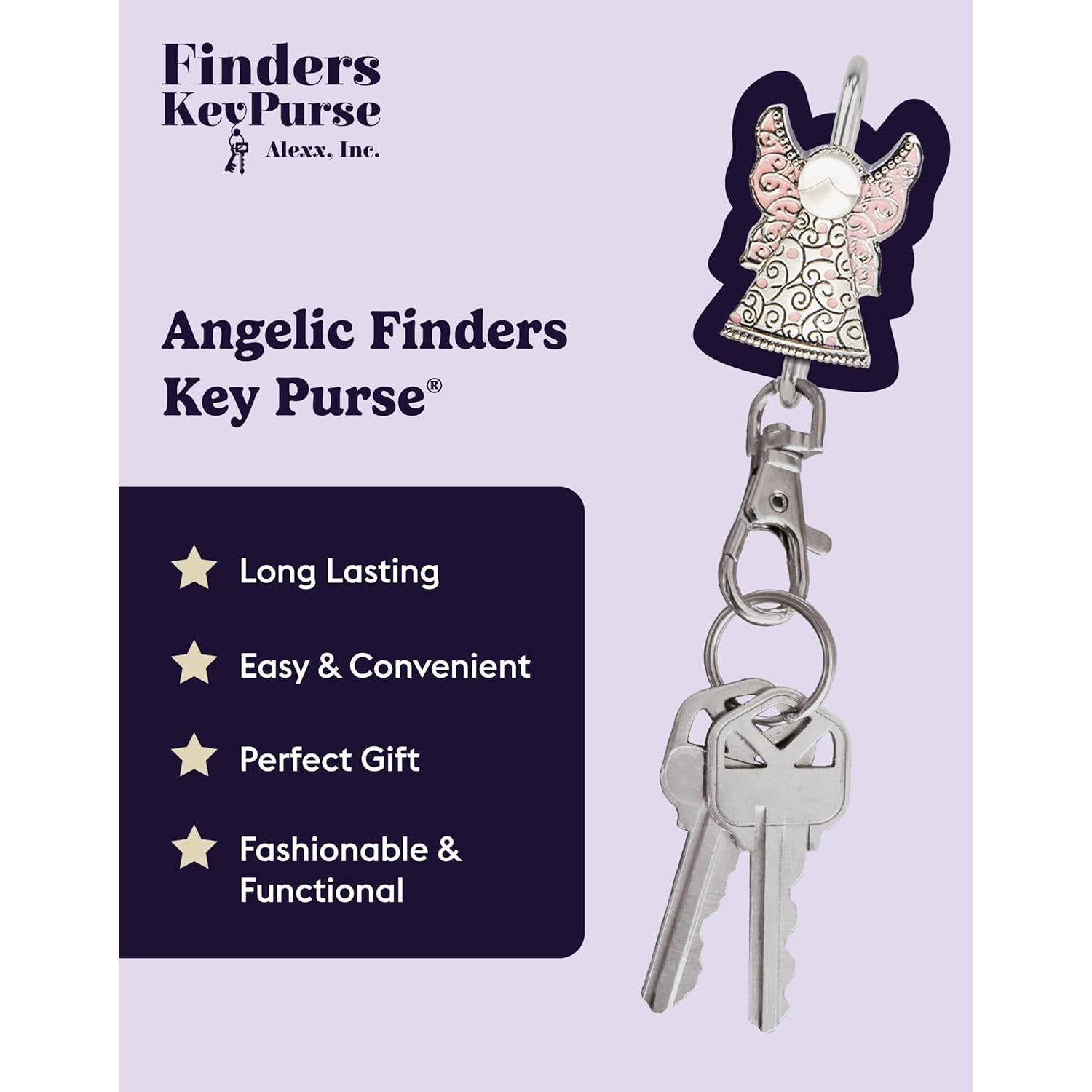 Buscador de Llaves para Bolsos Elegante - Organizador de Auto y Accesorio de Mano