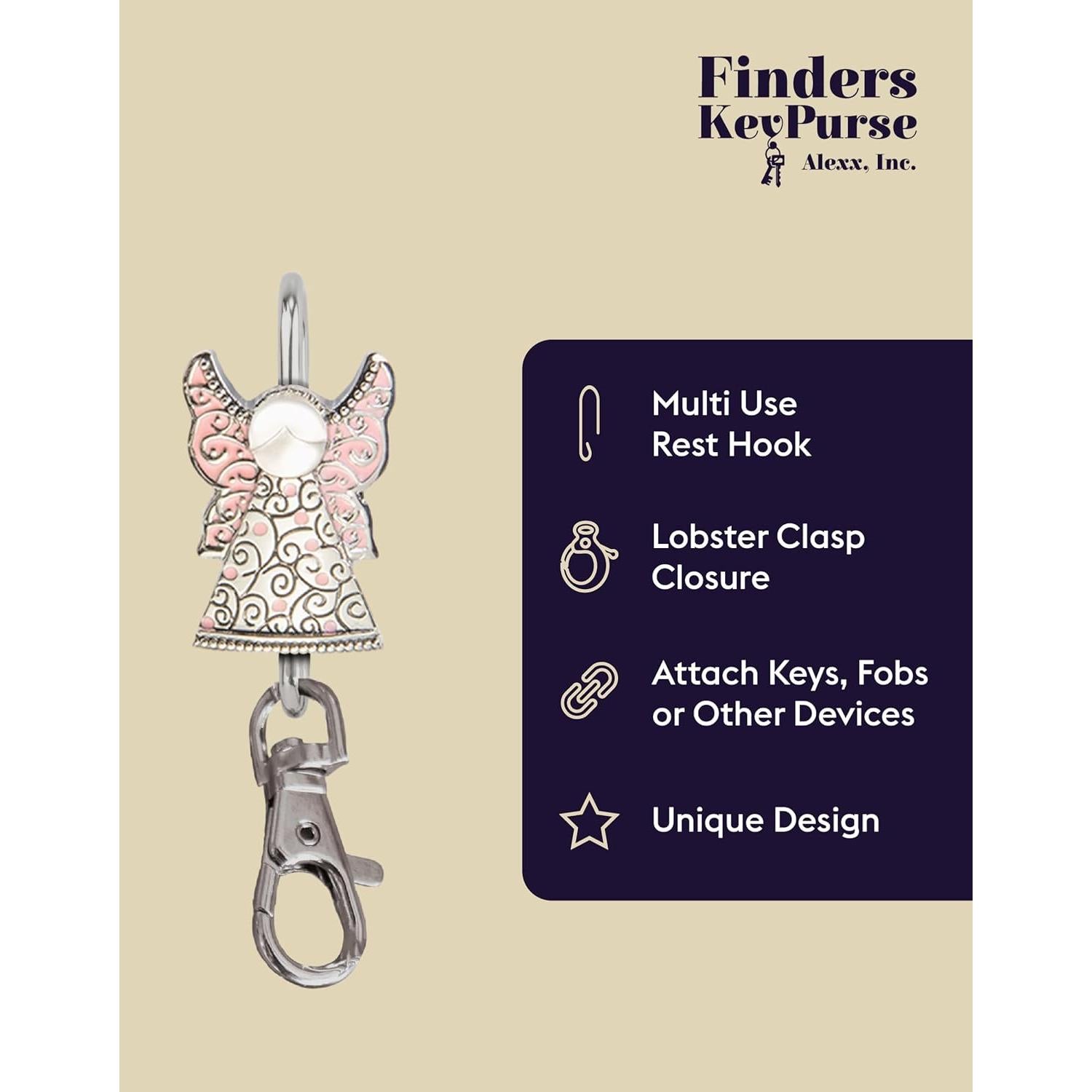 Buscador de Llaves para Bolsos Elegante - Organizador de Auto y Accesorio de Mano