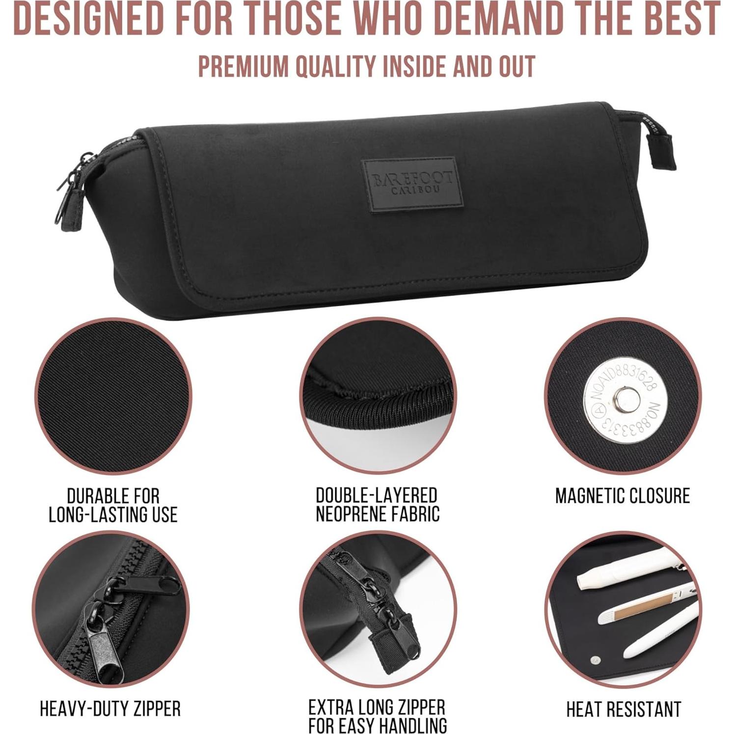 Bolsa de Viaje para Herramientas de Cabello Barefoot Caribou