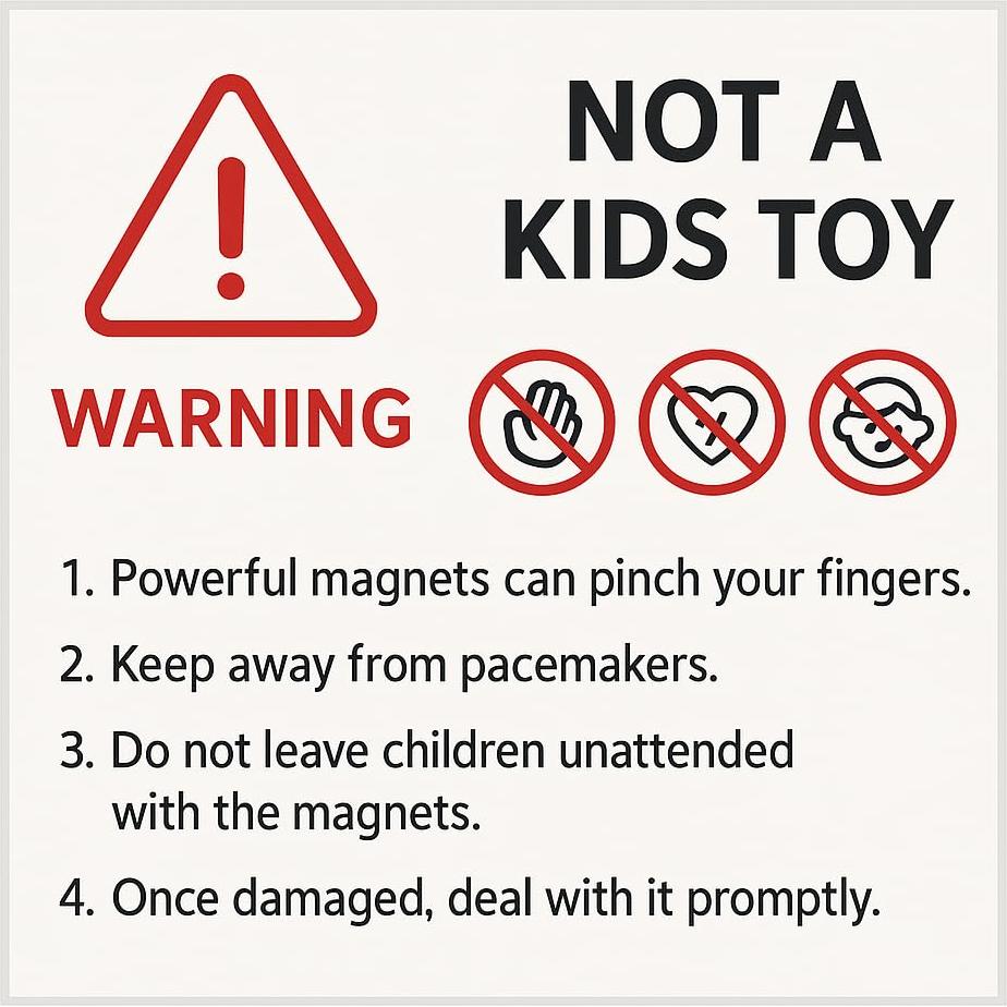 Imanes Fuertes para Cuello AOLVO Plata 20 Pcs - Ultra Pequeños