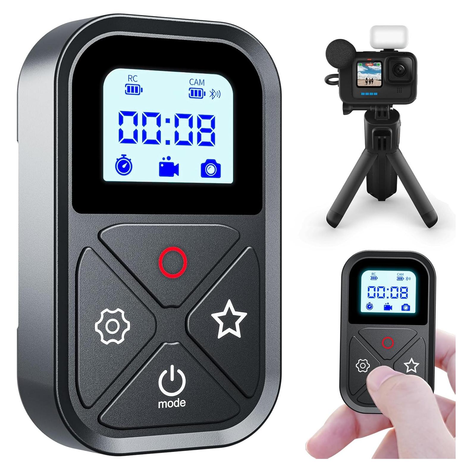 Control Remoto Inalámbrico GoPro T10 con Pantalla LCD