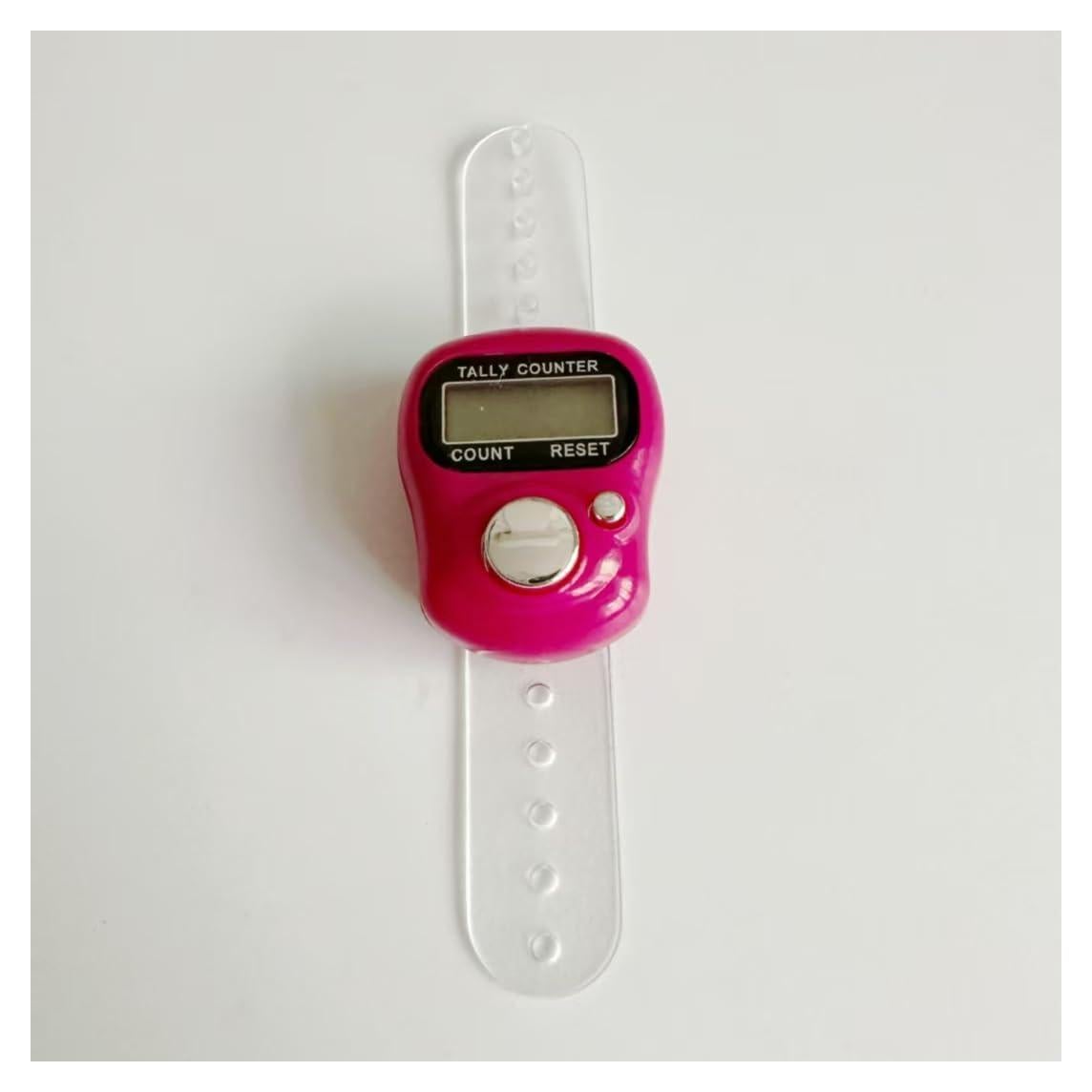 Contador Electrónico de Dedo Jinshining LED Digital Rojo