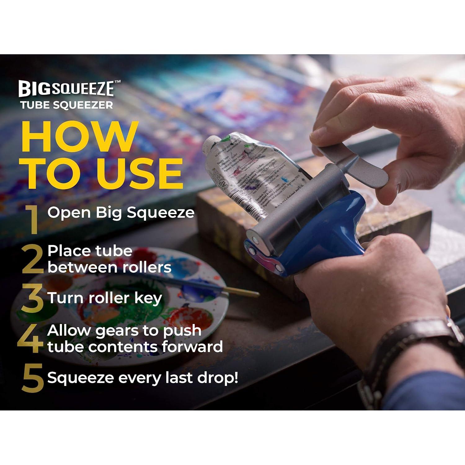 Compresor de Tubos Big Squeeze - Prensa Ergonómica Negra