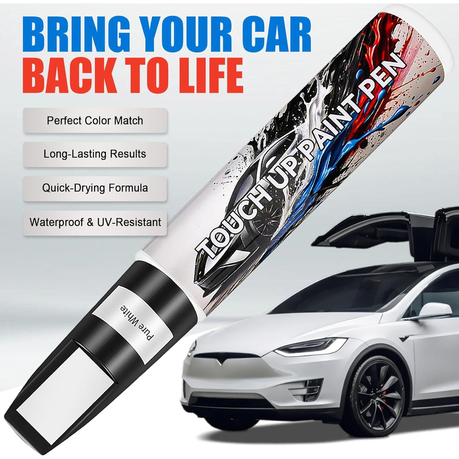 Bolígrafo de Pintura Naranja xdotoar para Reparación de Autos