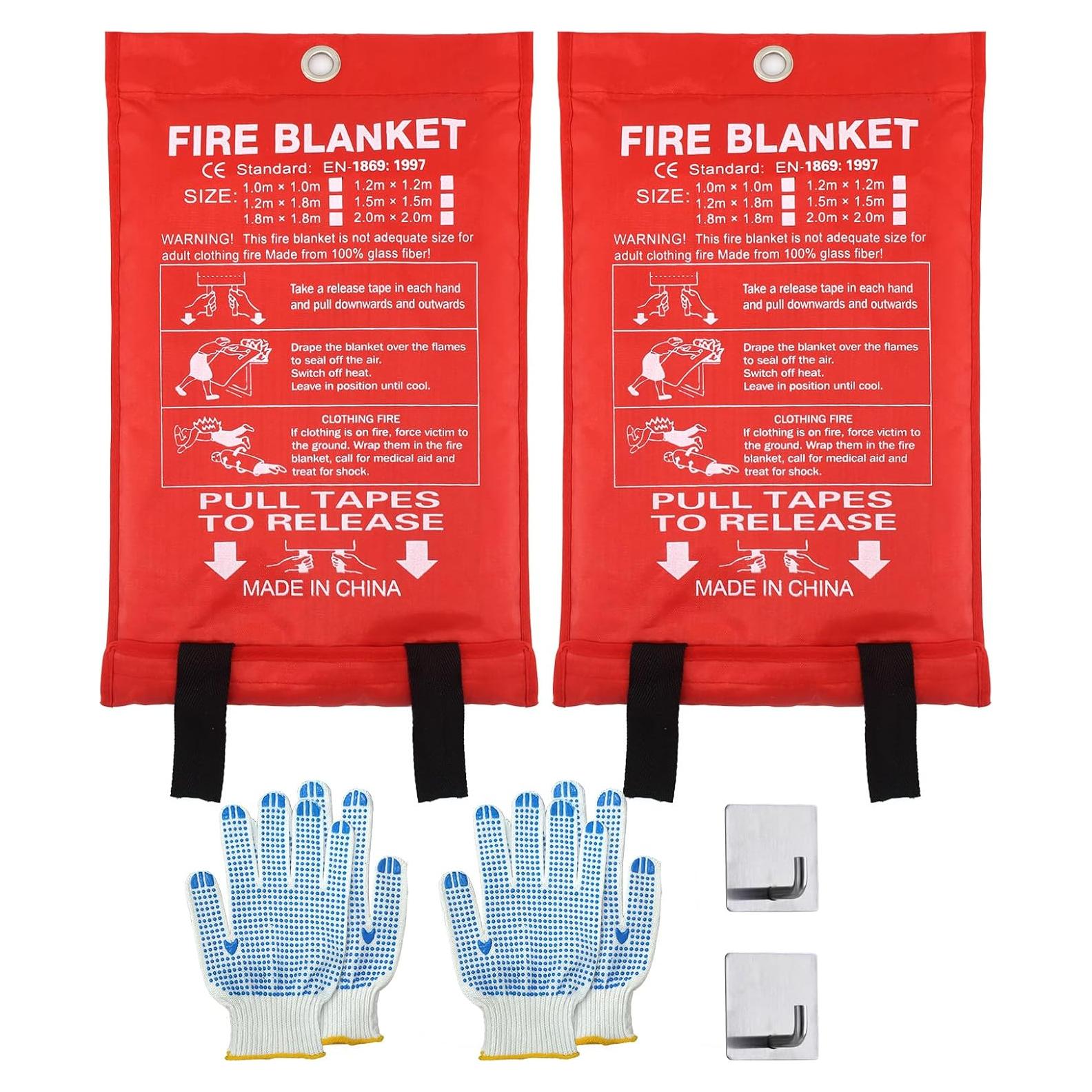 Mantel de Emergencia Contra Incendios Vnmkp 101.6cm x 101.6cm 2 Pzas