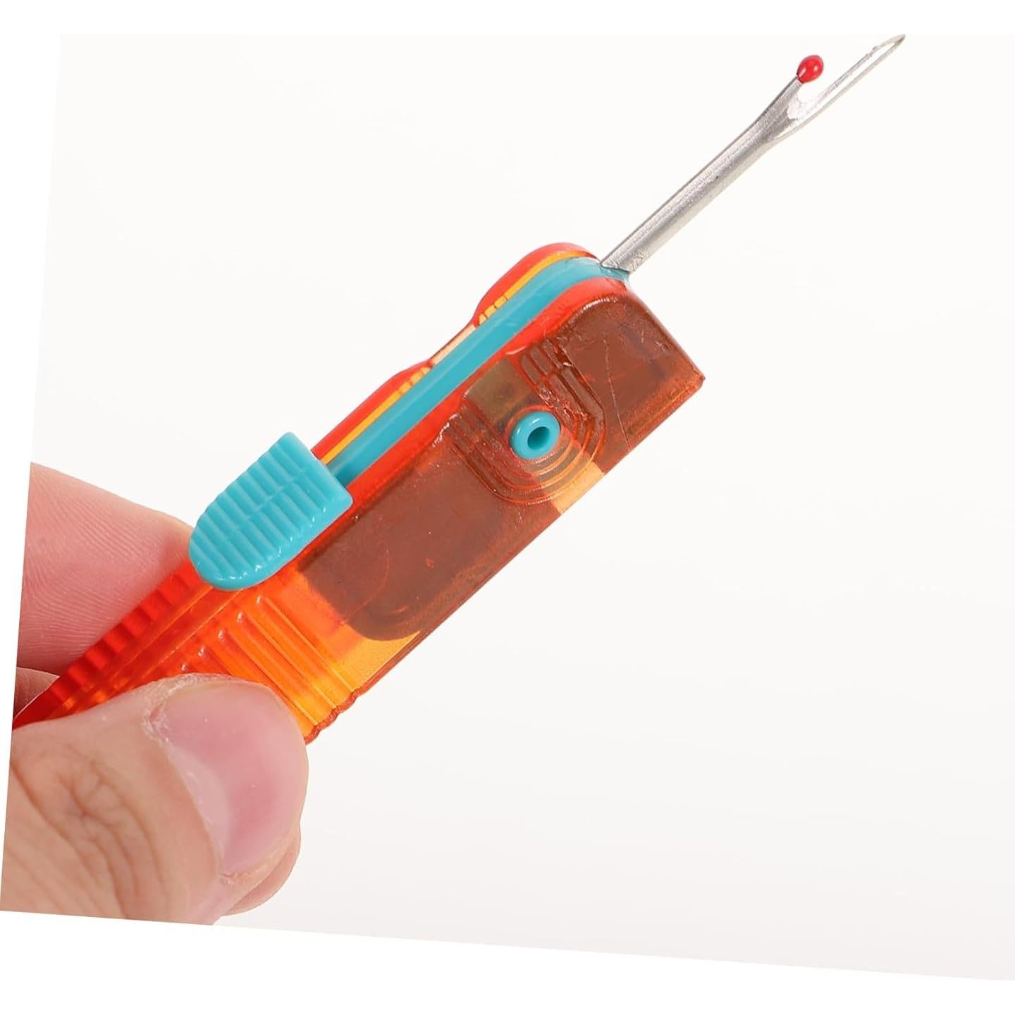 Removedor de Costuras Homoyoyo Naranja, Herramienta de Bordado Ergonómica