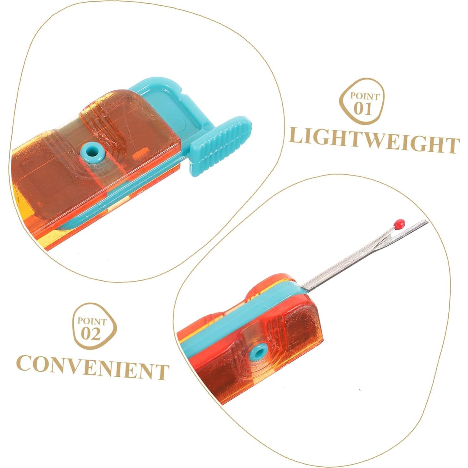 Removedor de Costuras Homoyoyo Naranja, Herramienta de Bordado Ergonómica