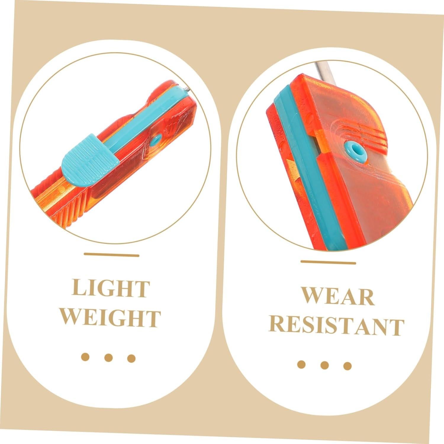 Removedor de Costuras Homoyoyo Naranja, Herramienta de Bordado Ergonómica