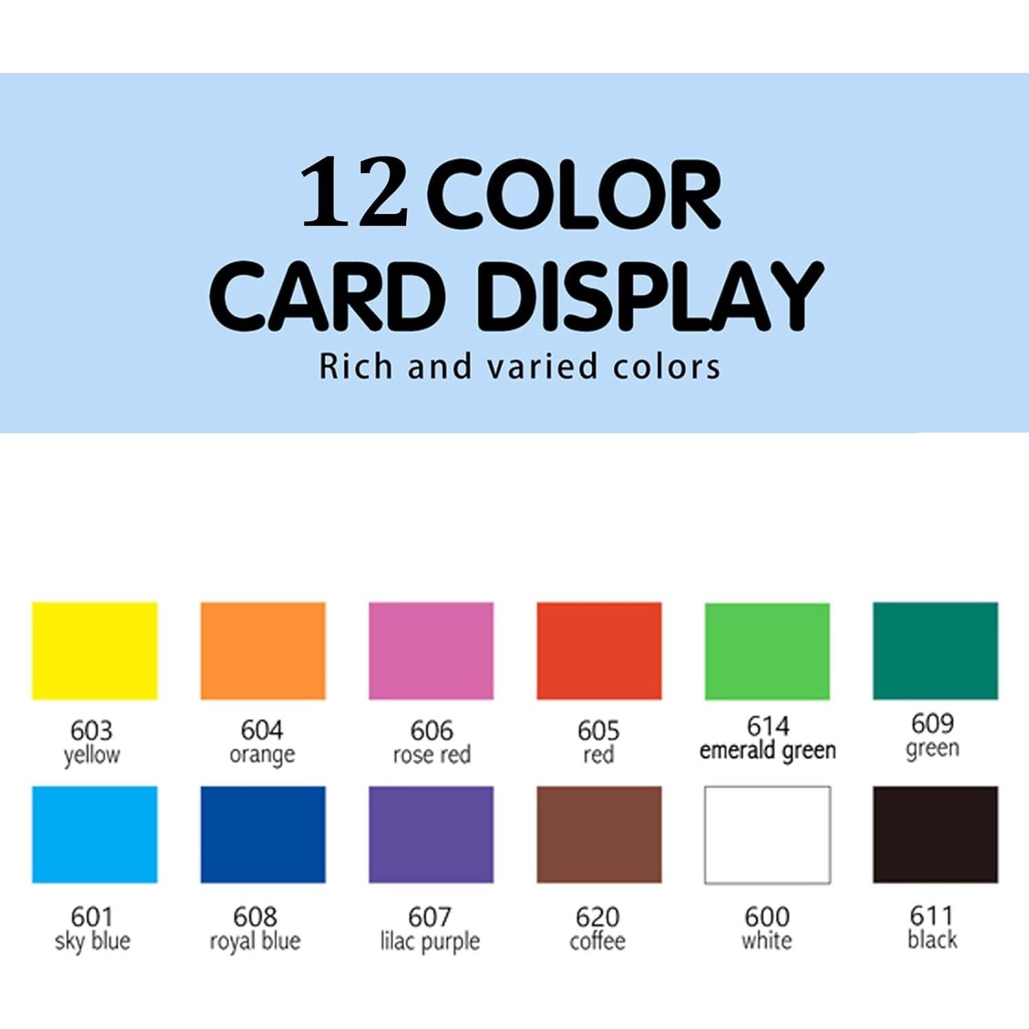 Set de 12 Marcadores Acrílicos KsopiaVobs Multicolor