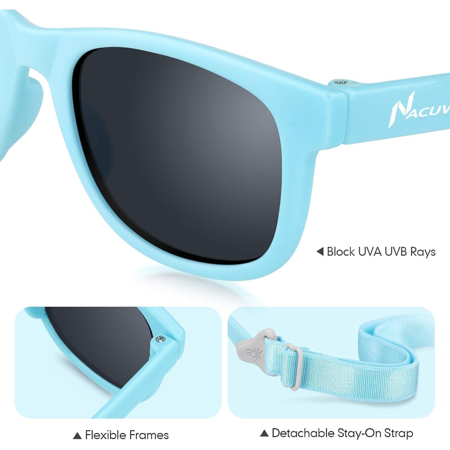 Gafas de sol para bebés UV400 - Azul - 0 a 2 años