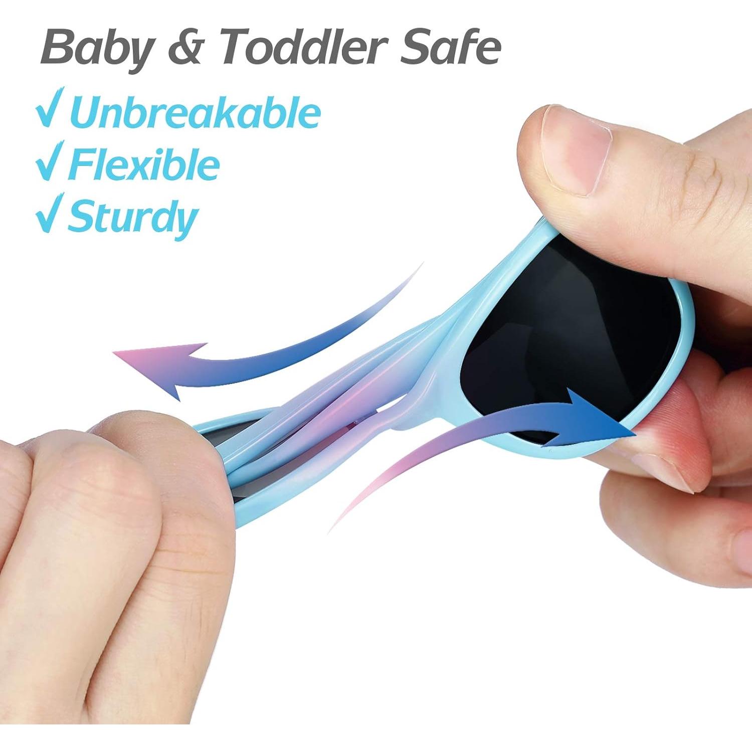 Gafas de sol para bebés UV400 - Azul - 0 a 2 años