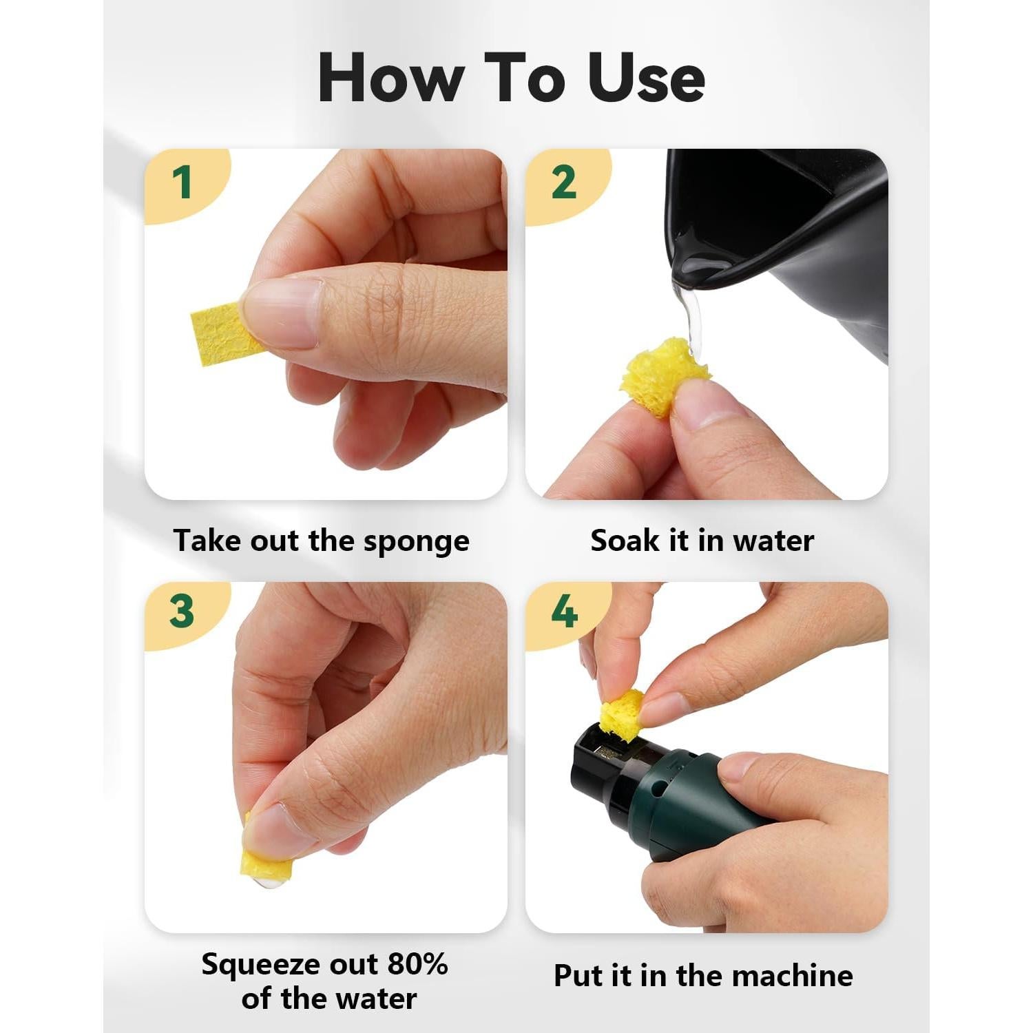 Amoladora de Uñas Eléctrica Weini F12 Verde 5 Velocidades