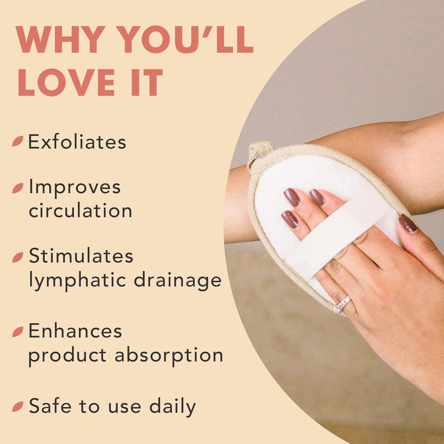 Esponja de Lufa Exfoliante Natural Beauty by Earth - 2 Unidades