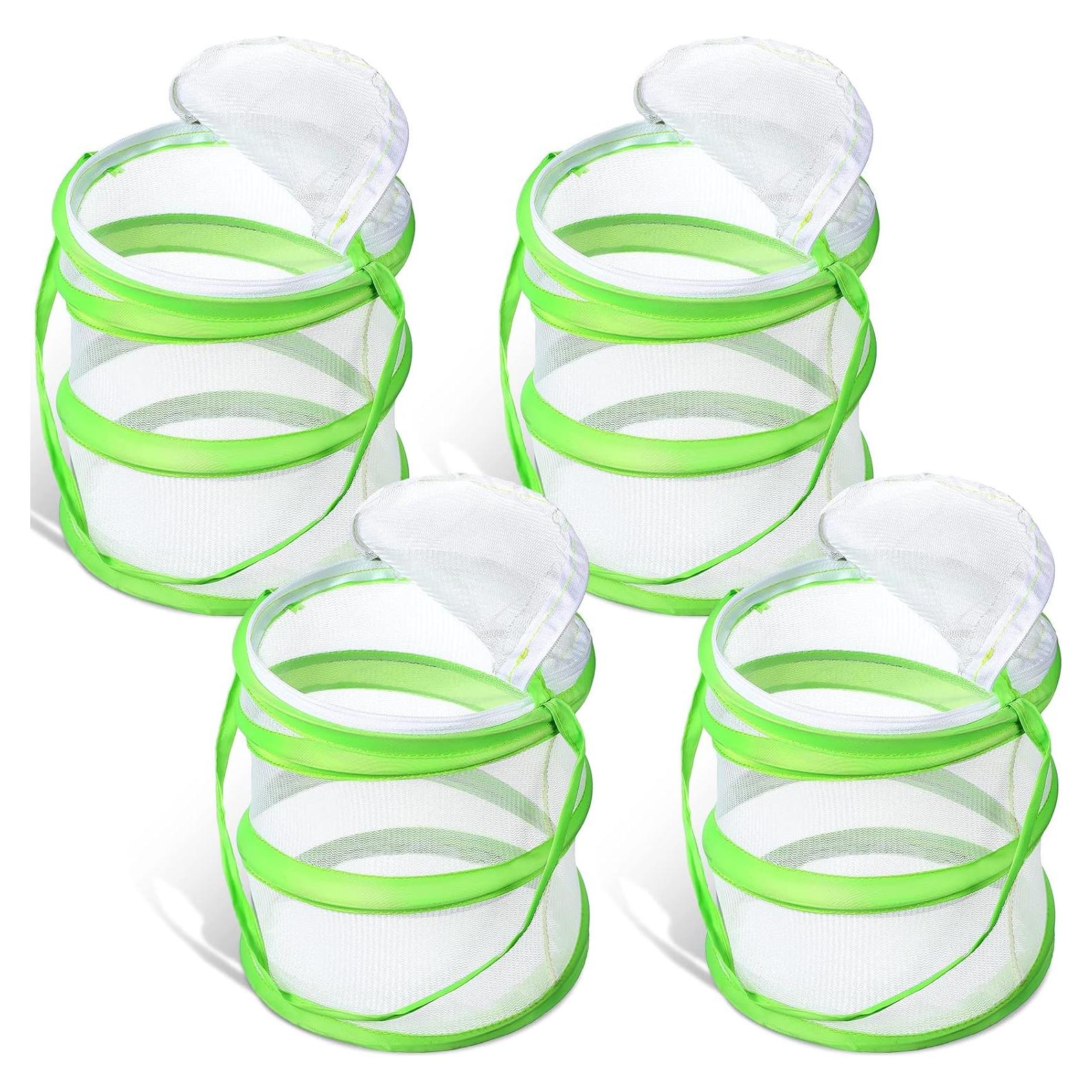 Jaula para Mariposas Sherr 4 Piezas Malla 14x18 cm