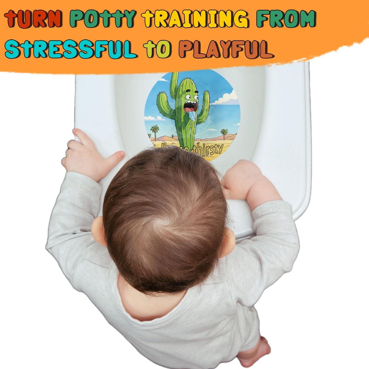 Luz de Entrenamiento para Ir al Baño Cactus - Divertida y Segura