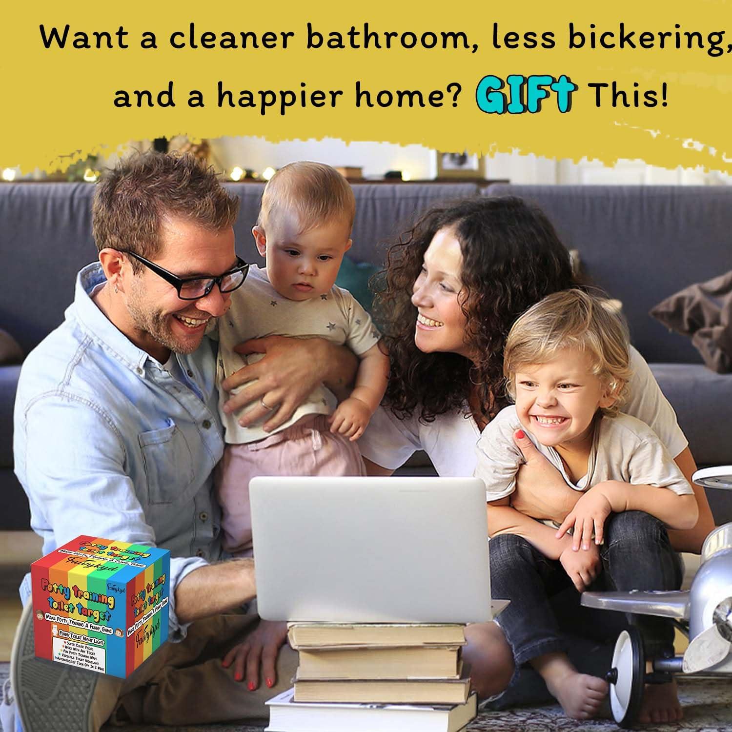 Luz de Entrenamiento para Ir al Baño Cactus - Divertida y Segura