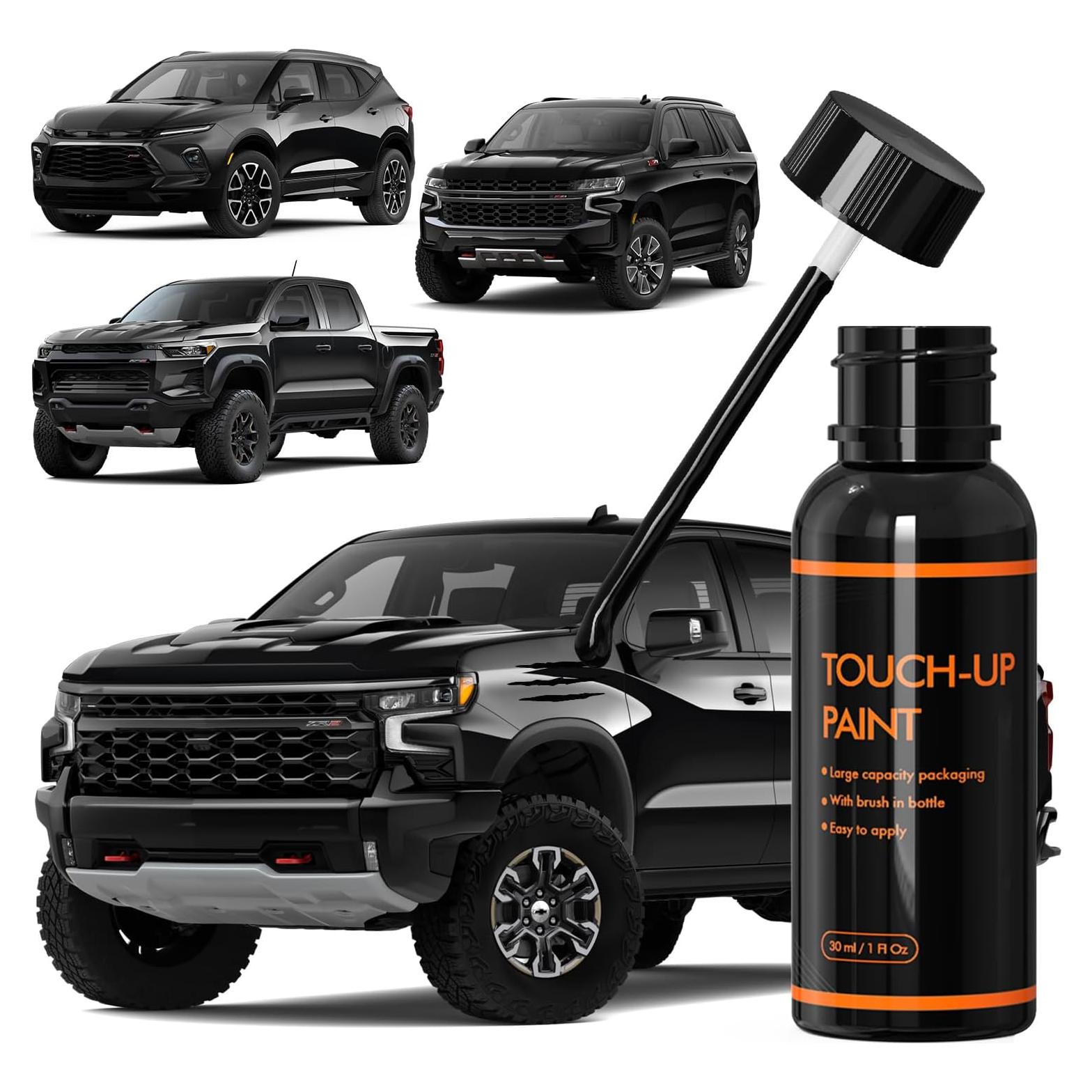 Pintura de Retoque Negra GBA para Chevrolet 29.57 ml