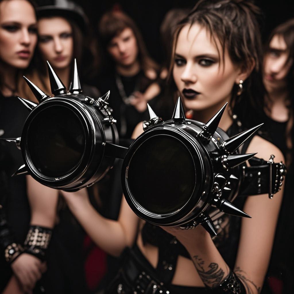 Gafas Steampunk Vintage Ajustables para Cosplay Adulto Unisex