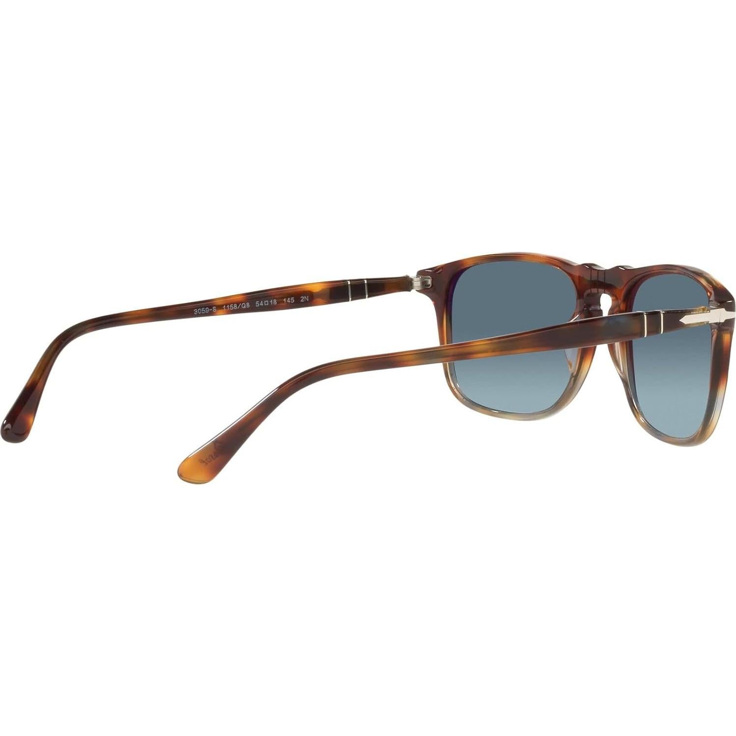 Gafas de sol cuadradas Persol PO3059S marrón tortuga 54mm