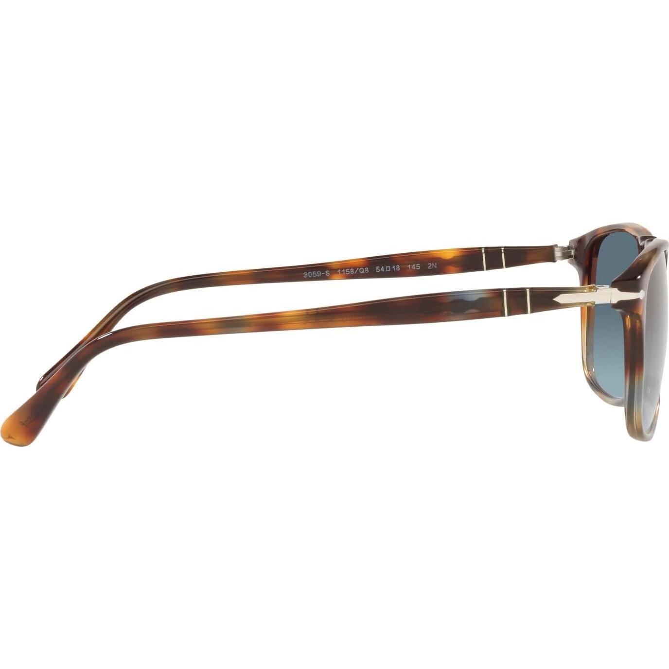 Gafas de sol cuadradas Persol PO3059S marrón tortuga 54mm