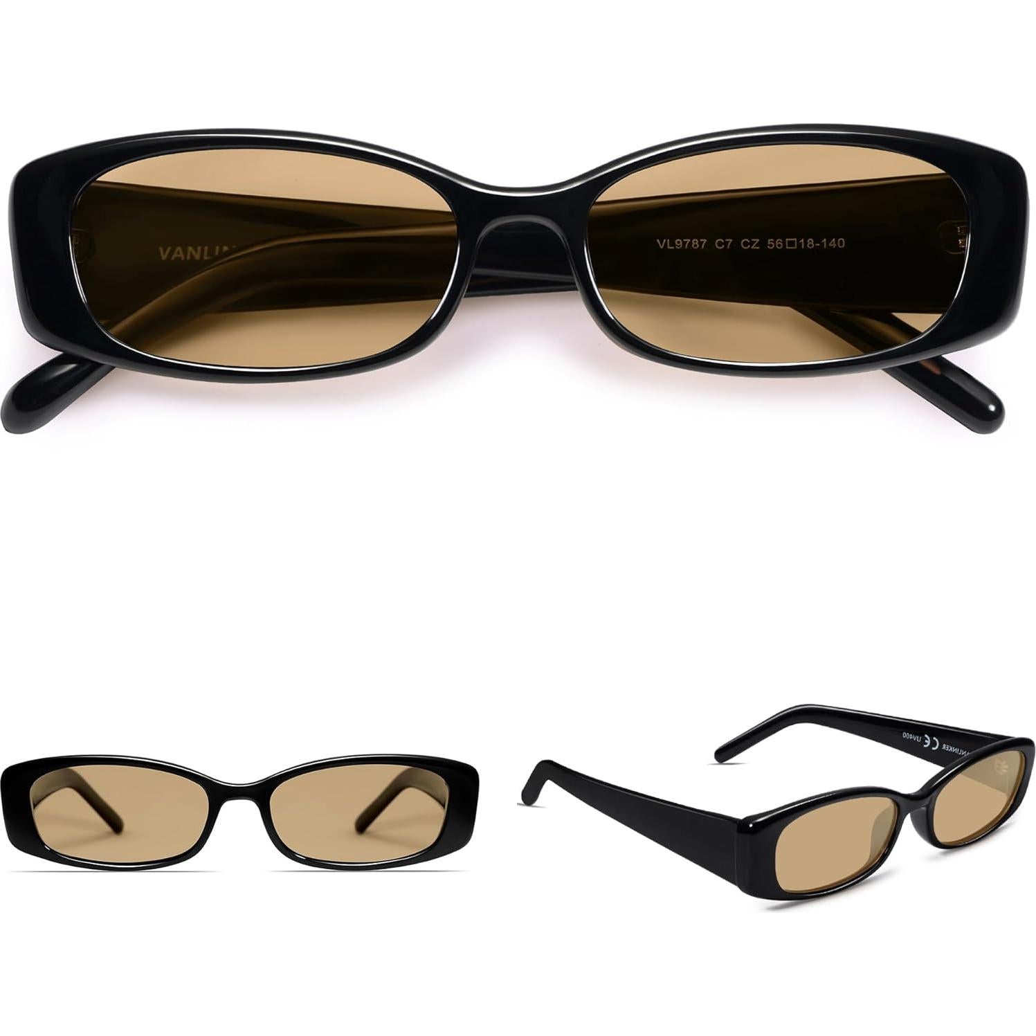 Gafas de sol rectangulares polarizadas VANLINKER UV400