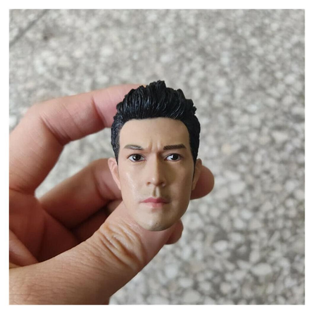 Escultura de Cabeza Masculina Asiática 1/6 Fremego PVC