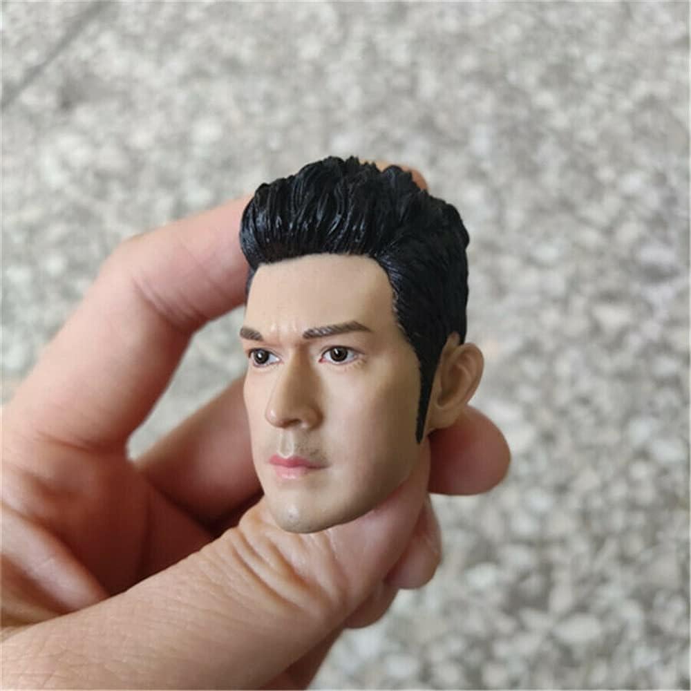 Escultura de Cabeza Masculina Asiática 1/6 Fremego PVC
