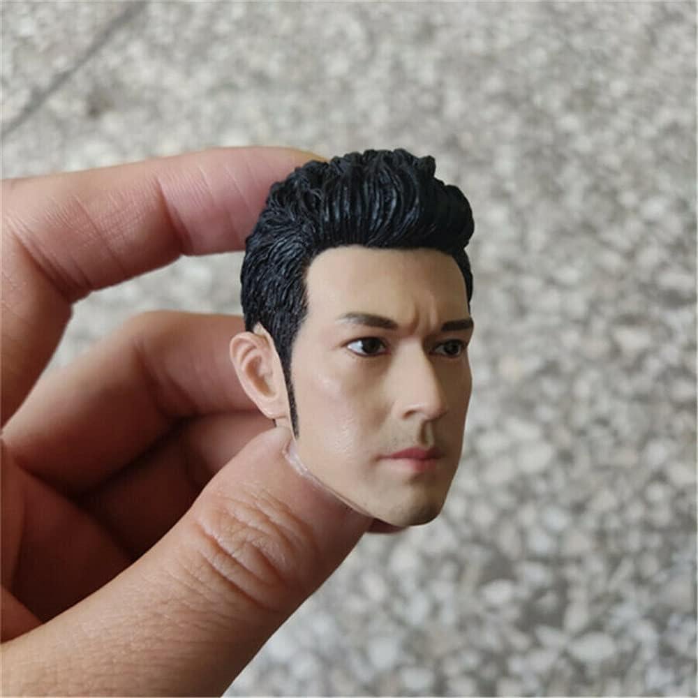 Escultura de Cabeza Masculina Asiática 1/6 Fremego PVC