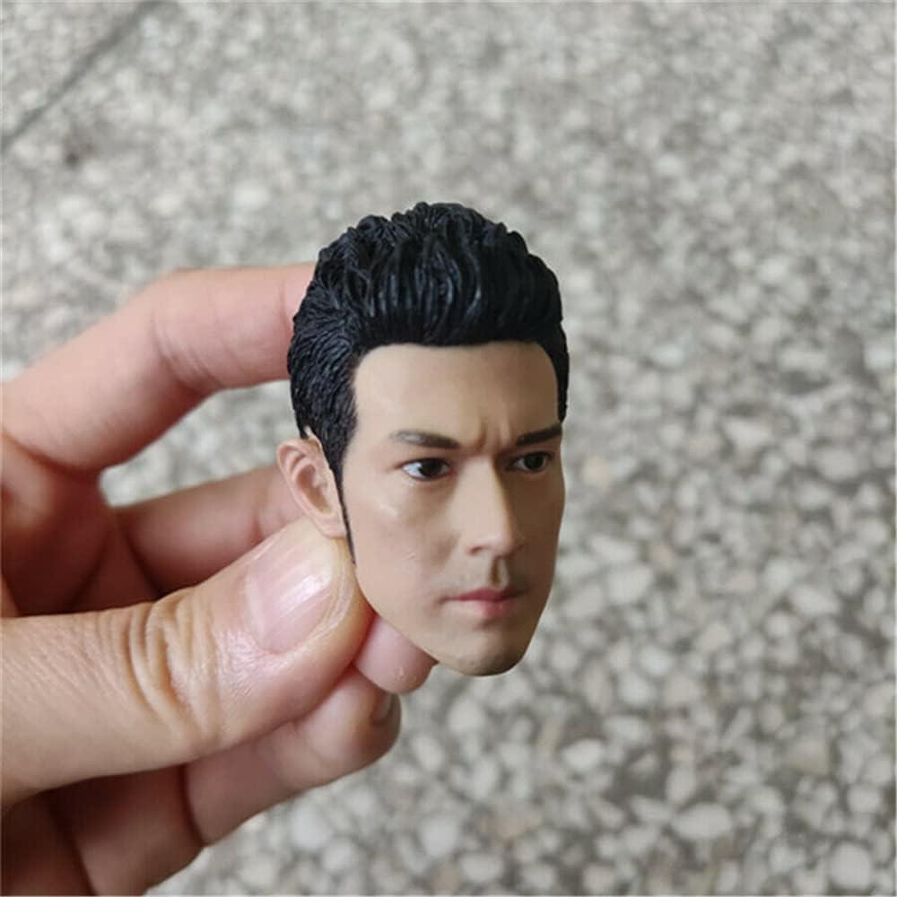 Escultura de Cabeza Masculina Asiática 1/6 Fremego PVC