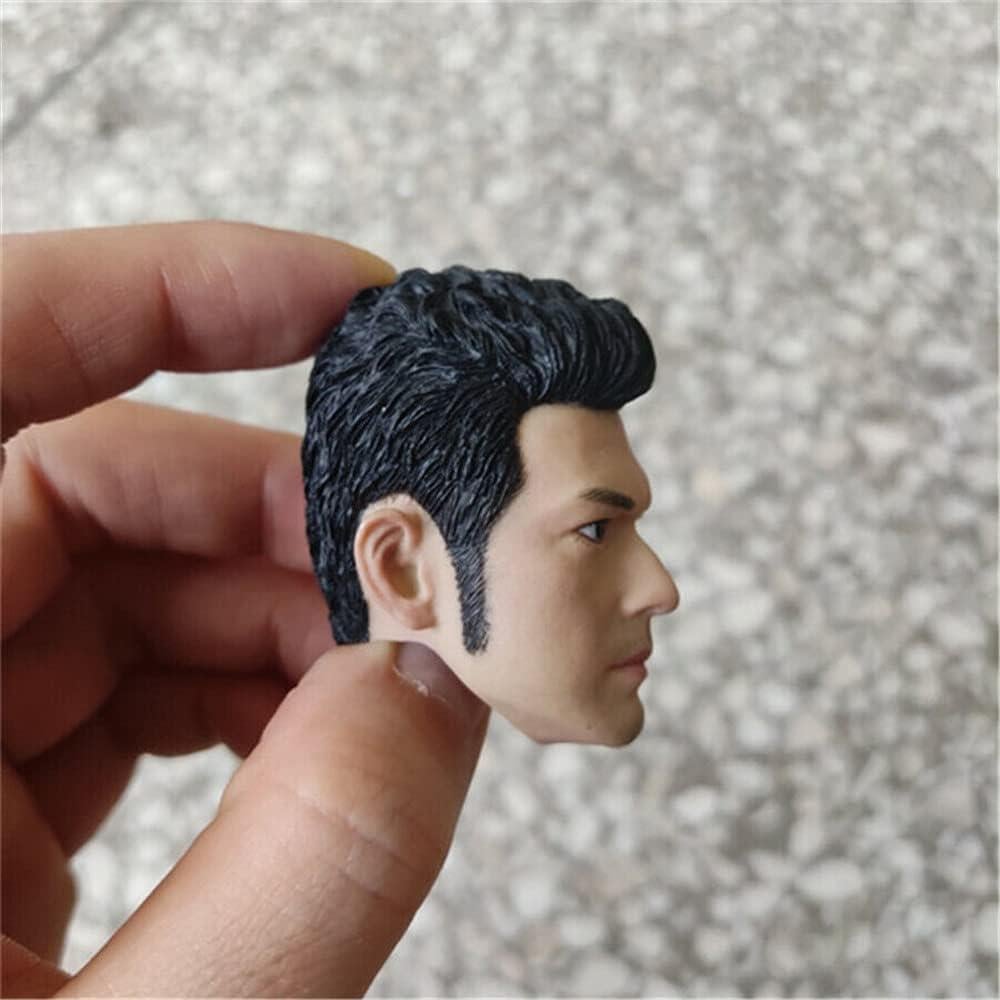 Escultura de Cabeza Masculina Asiática 1/6 Fremego PVC