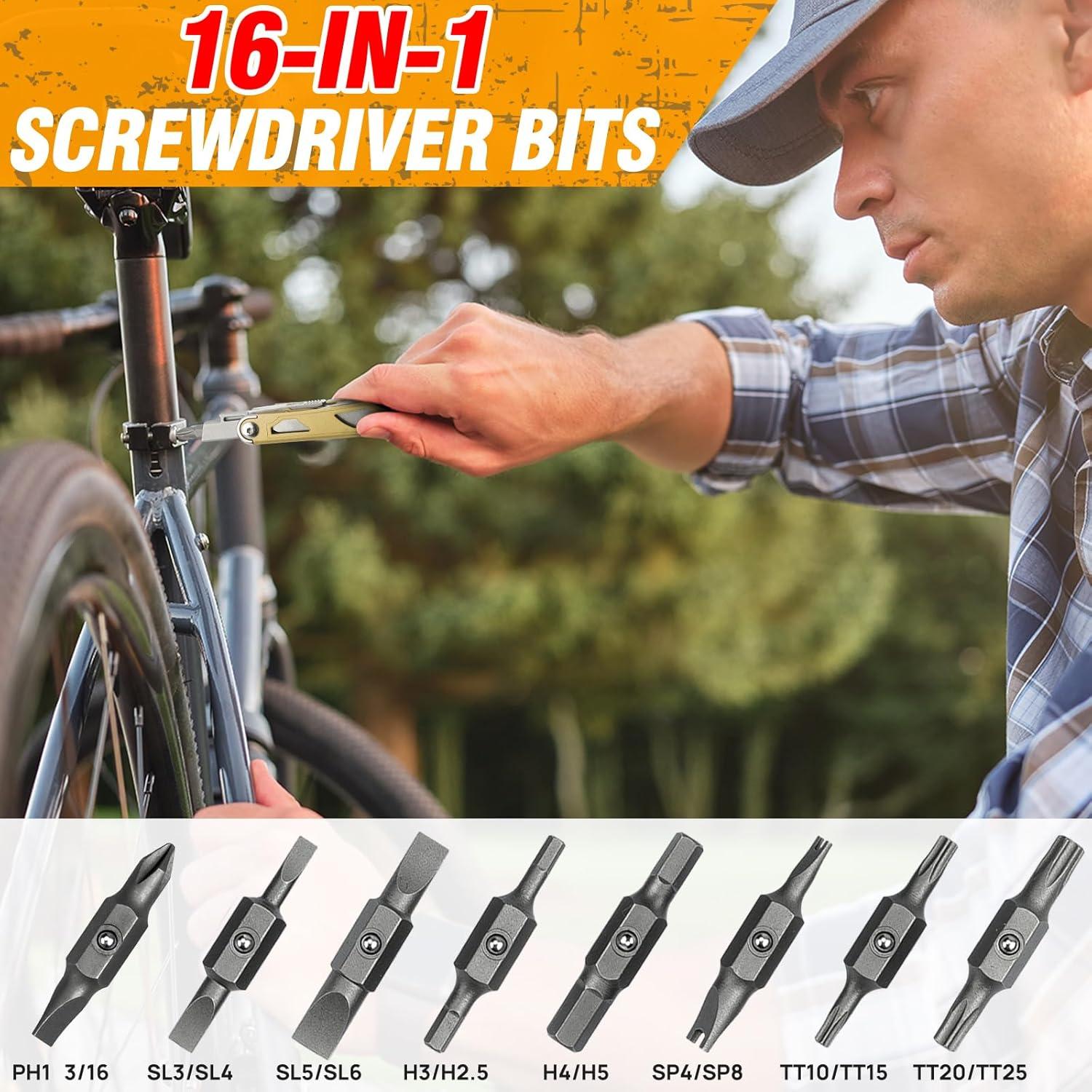 Multiherramienta BIBURY 31 en 1 Plegable Acero Inoxidable