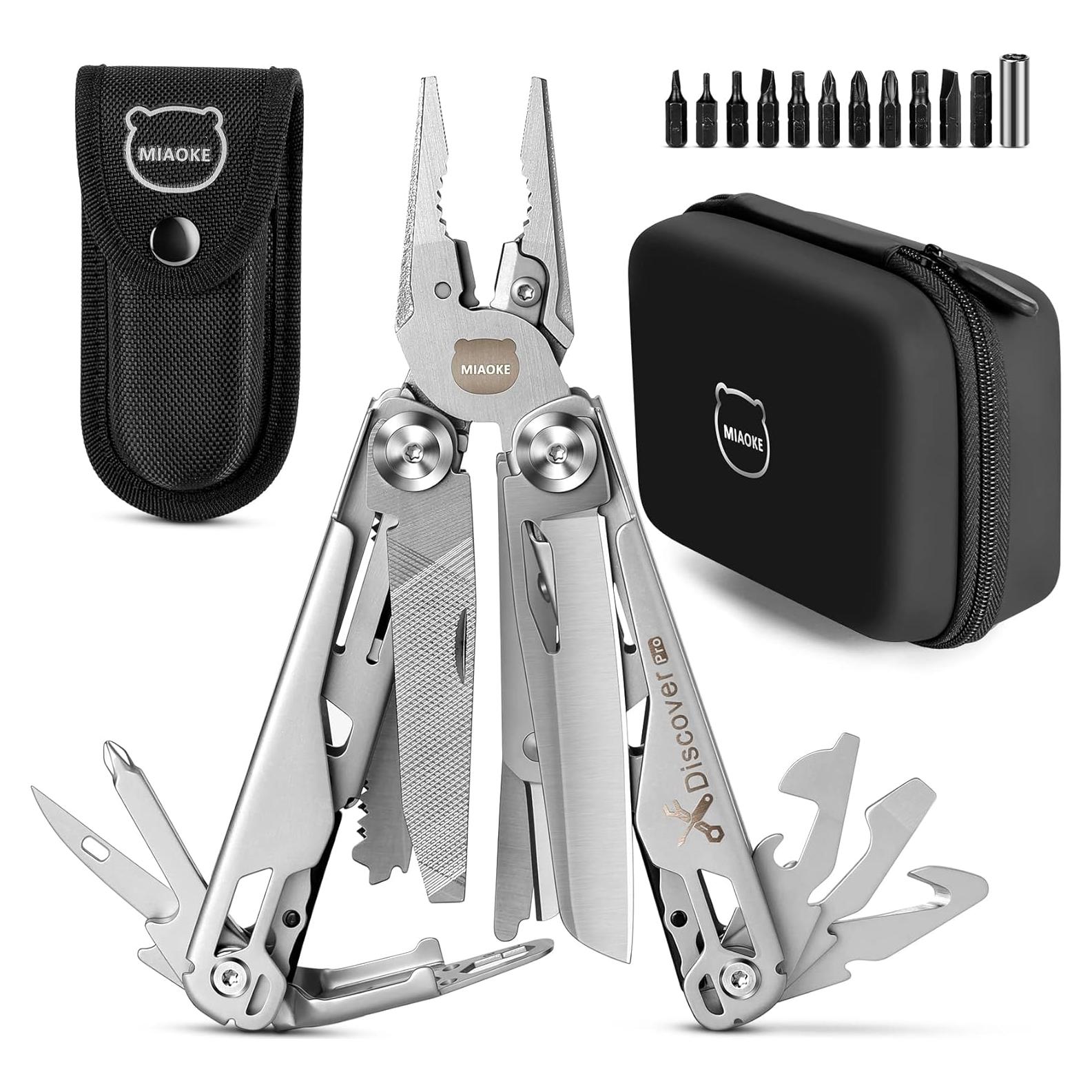 Multiherramienta MIAOKE 23 en 1 con Caja Regalo Plata