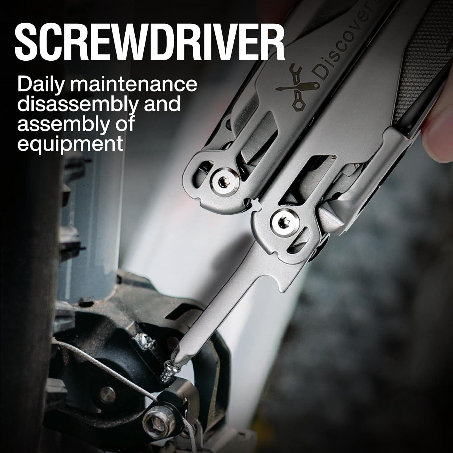 Multiherramienta MIAOKE 23 en 1 con Caja Regalo Plata