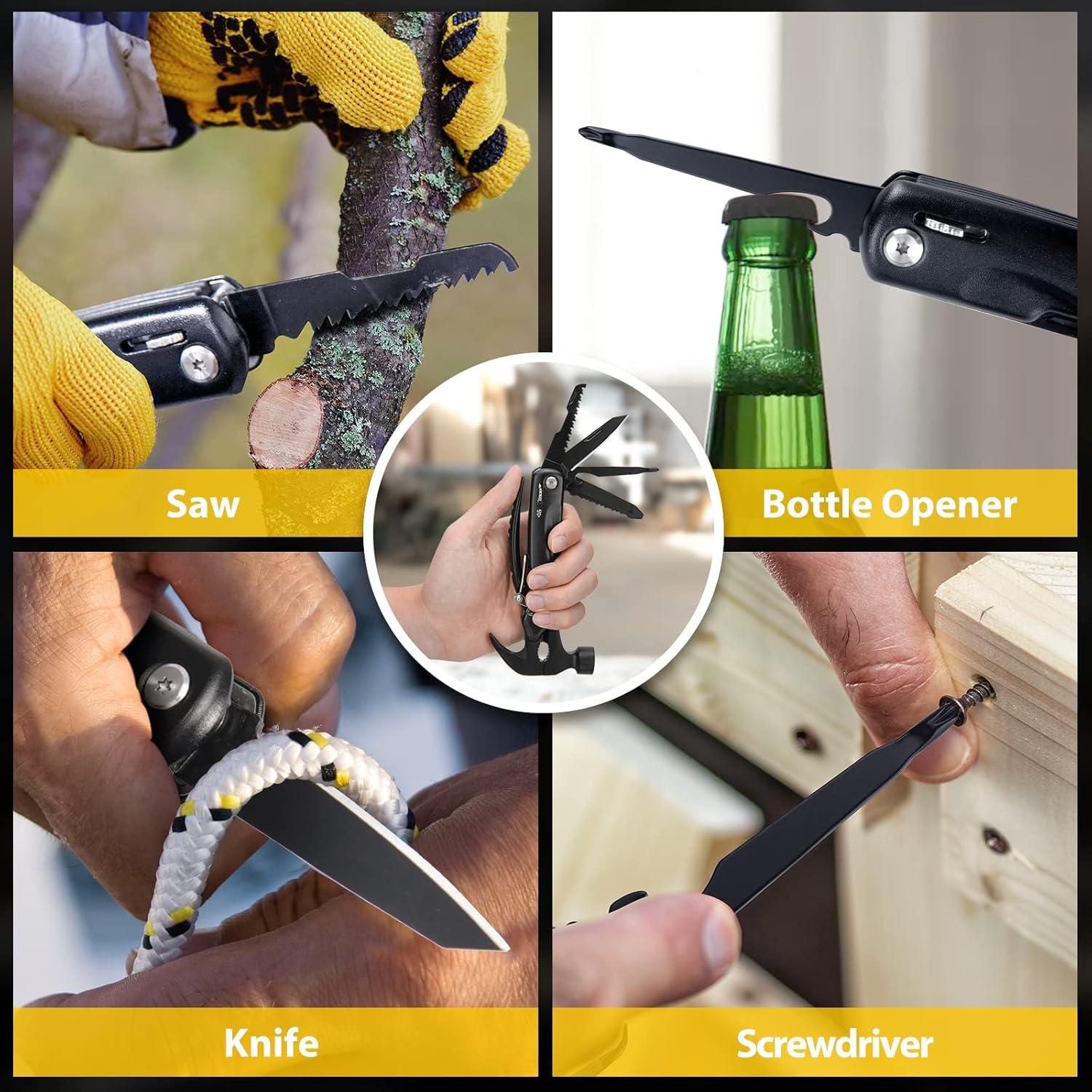 Multiherramienta Martillo 12 en 1 Hinshark - Regalo Único