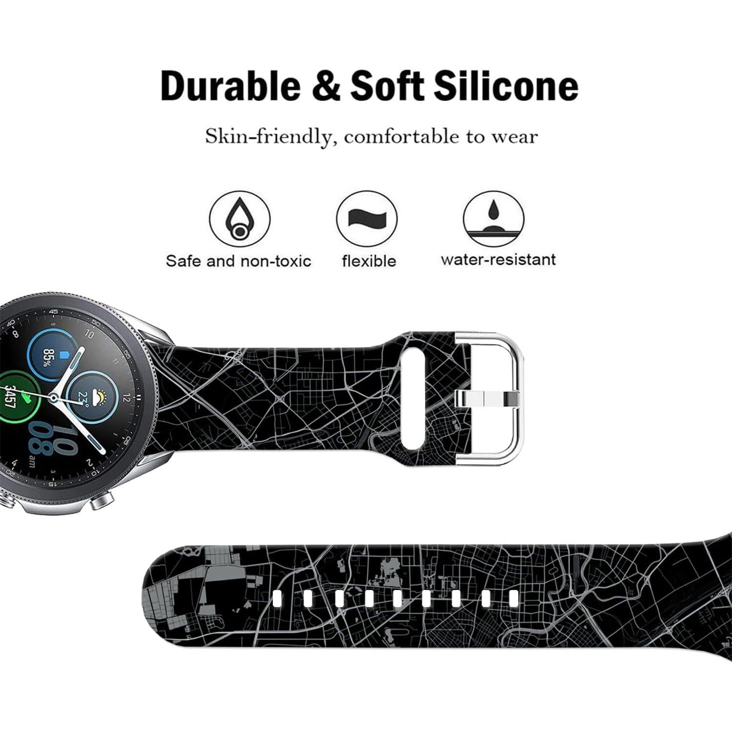 Correa de Reloj Deportiva Silicona 20mm para Samsung Galaxy Watch