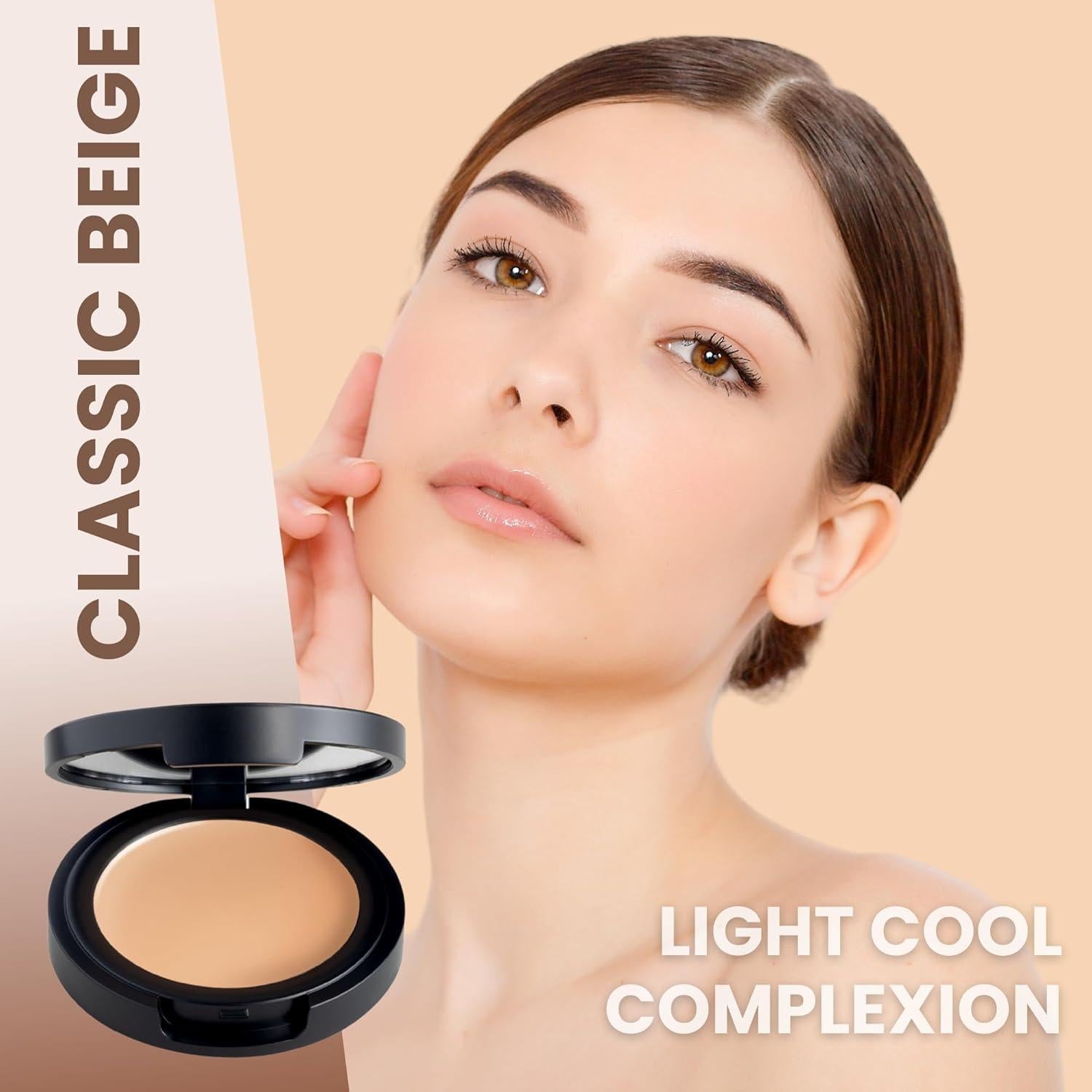 Base de Maquillaje HD POISE 3g Beige Clásico Hidratante