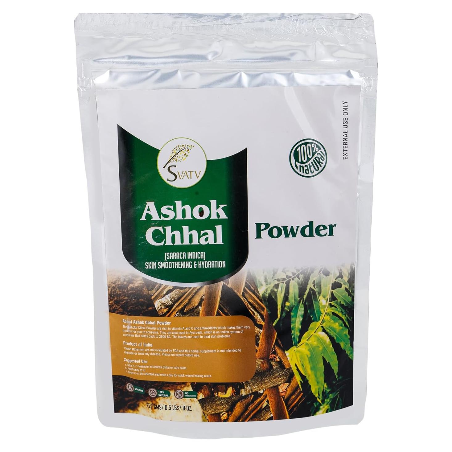Polvo de Corteza de Ashok SVATV 227g | Cuidado de la Piel