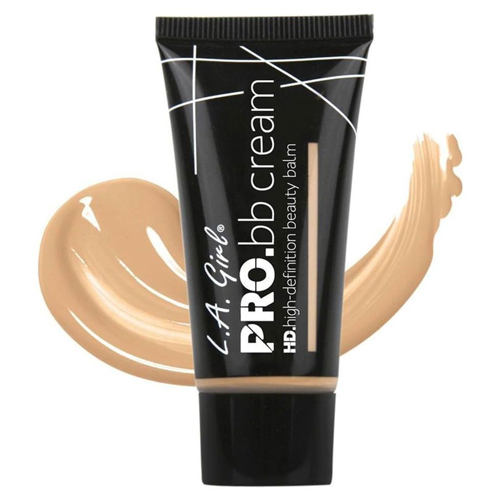 Crema BB HD PRO L.A. Girl Justo 29.57 ml - Hidrata y Prepara