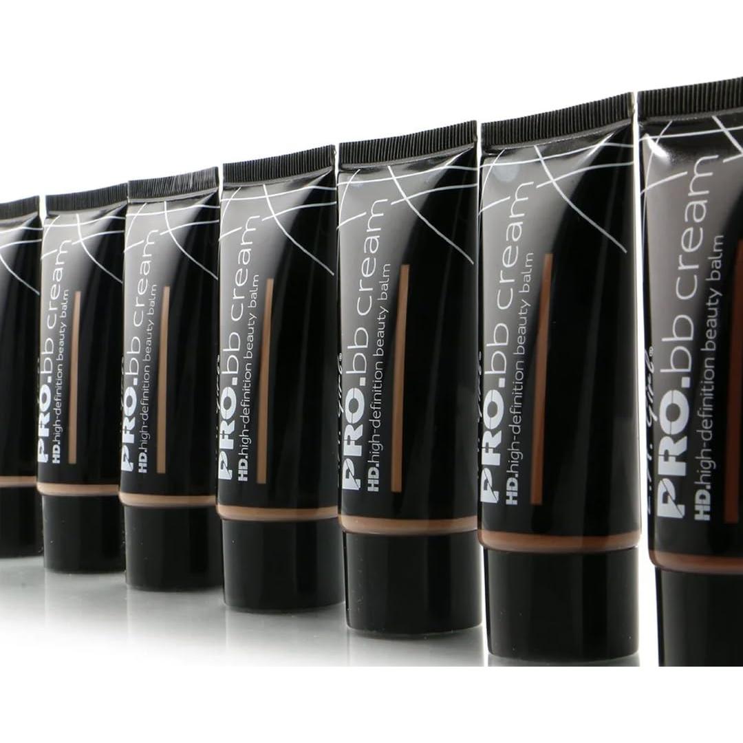 Crema BB HD PRO L.A. Girl Justo 29.57 ml - Hidrata y Prepara