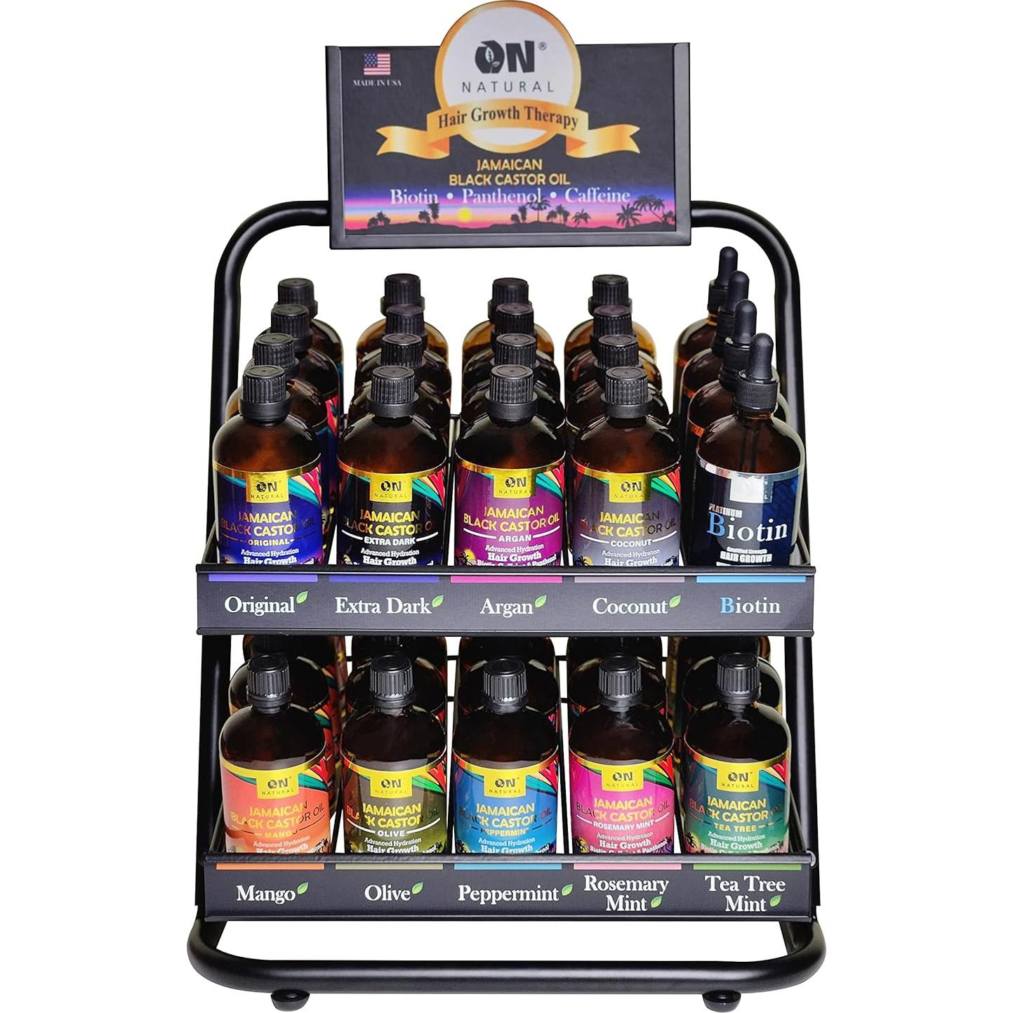 Aceite de Ricino Negro Jamaicano ON NATURAL 113.4 g Argán