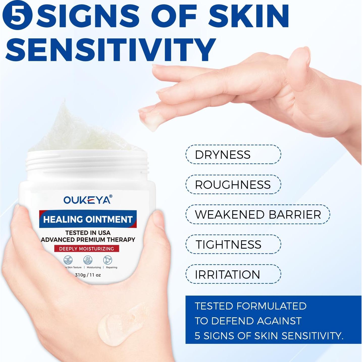 Ungüento Sanador OUKEYA 311g - Hidratante Piel Seca y Agrietada