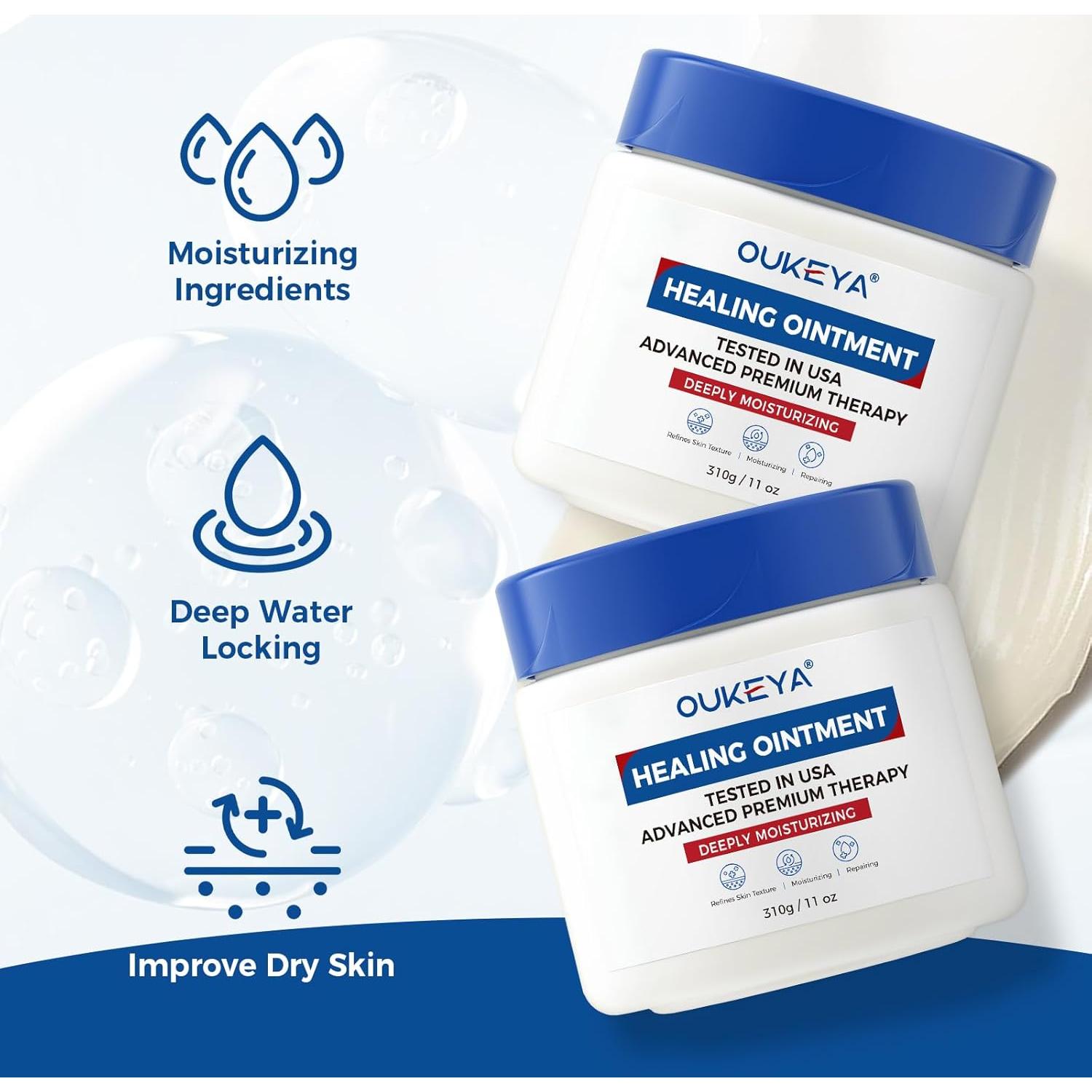 Ungüento Sanador OUKEYA 311g - Hidratante Piel Seca y Agrietada