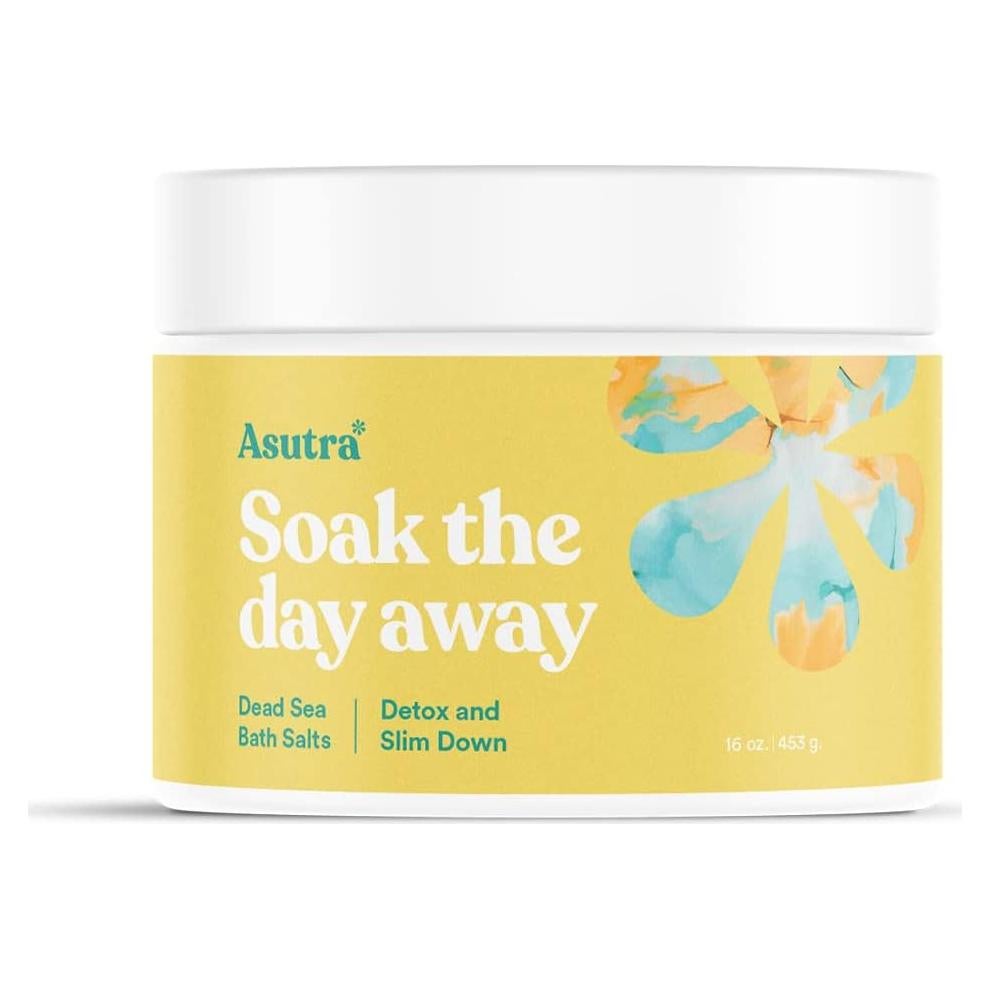 Sales de Baño del Mar Muerto Asutra 453.6 g - Eucalipto y Naranja
