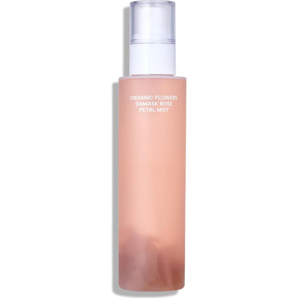 Bruma Facial Orgánica Whamisa 100ml - Rosa Damascena Hidratante