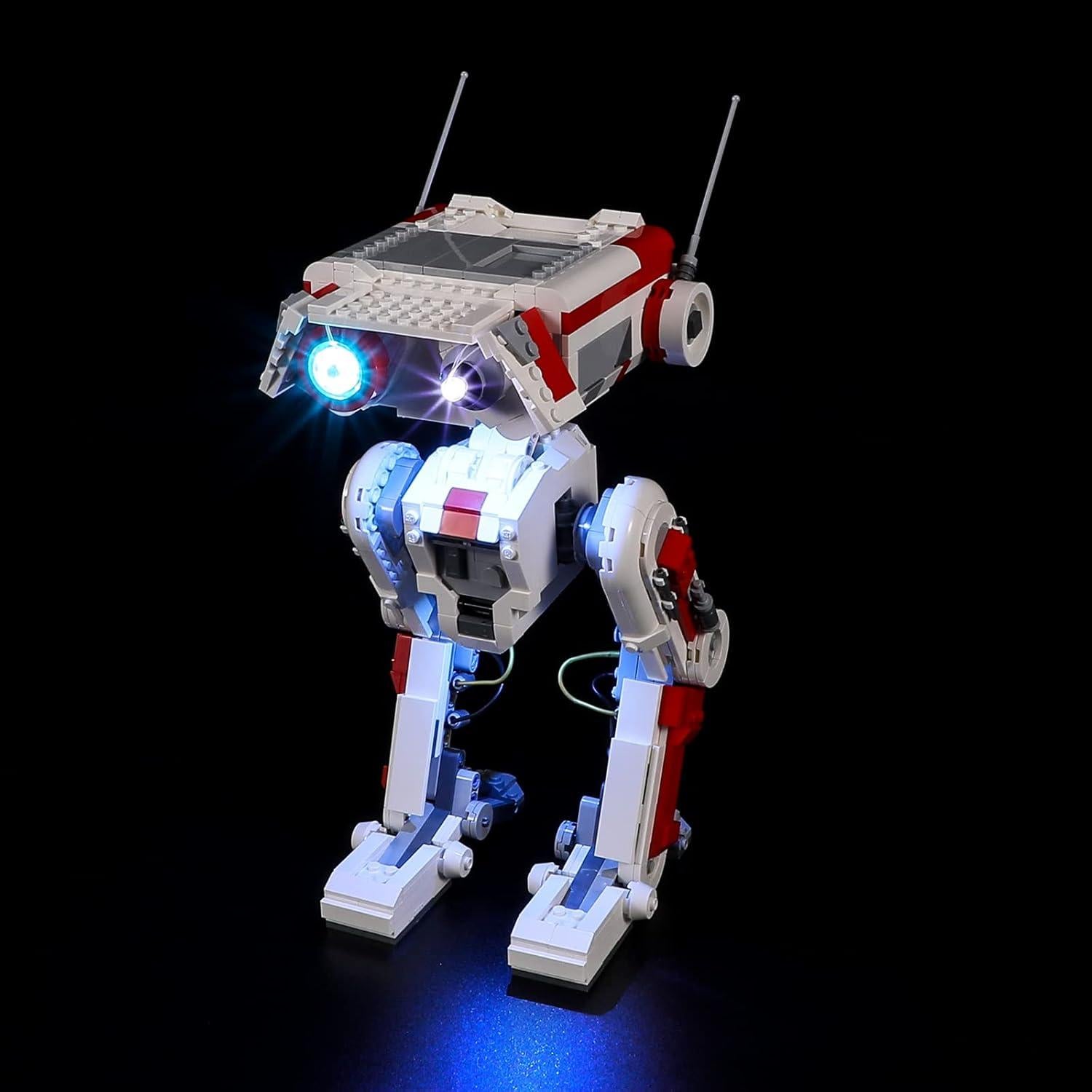 Kit de Luz LED YEABRICKS para Lego 75335 Star Wars BD-1