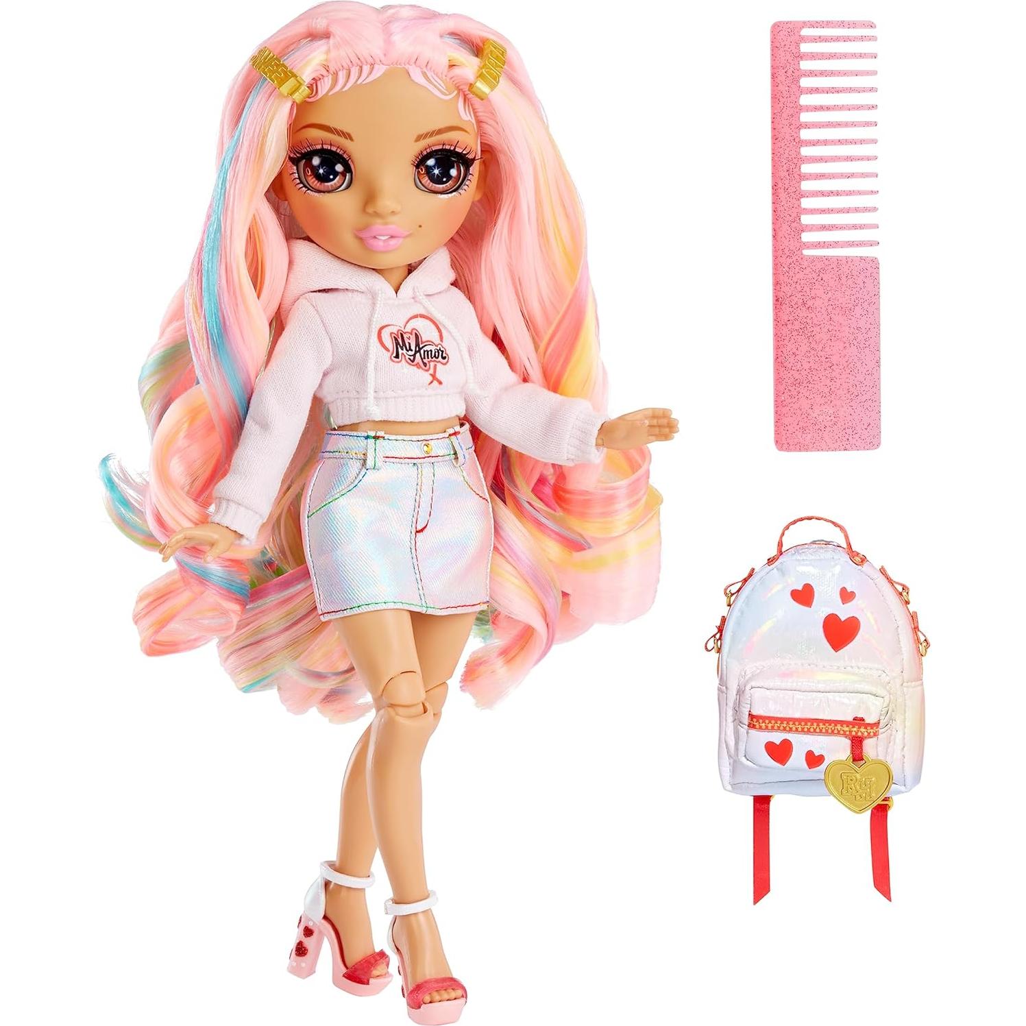 Muñeca Rainbow High Kia Hart 22.86 cm Rosa con Accesorios