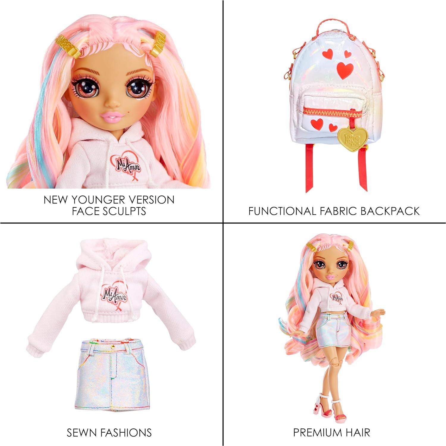 Muñeca Rainbow High Kia Hart 22.86 cm Rosa con Accesorios