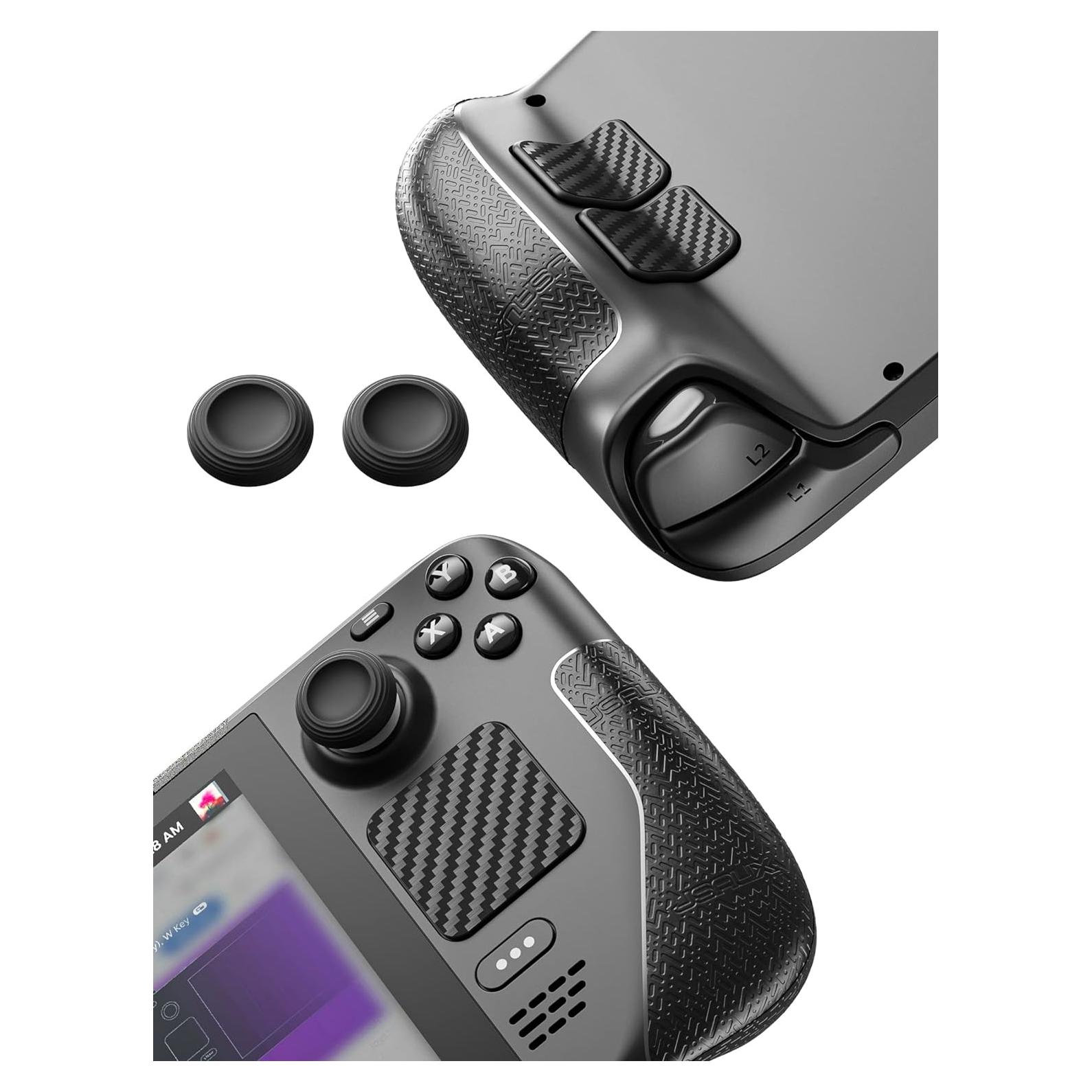 Juego de Calcomanías JSAUX para Steam Deck - Antideslizantes