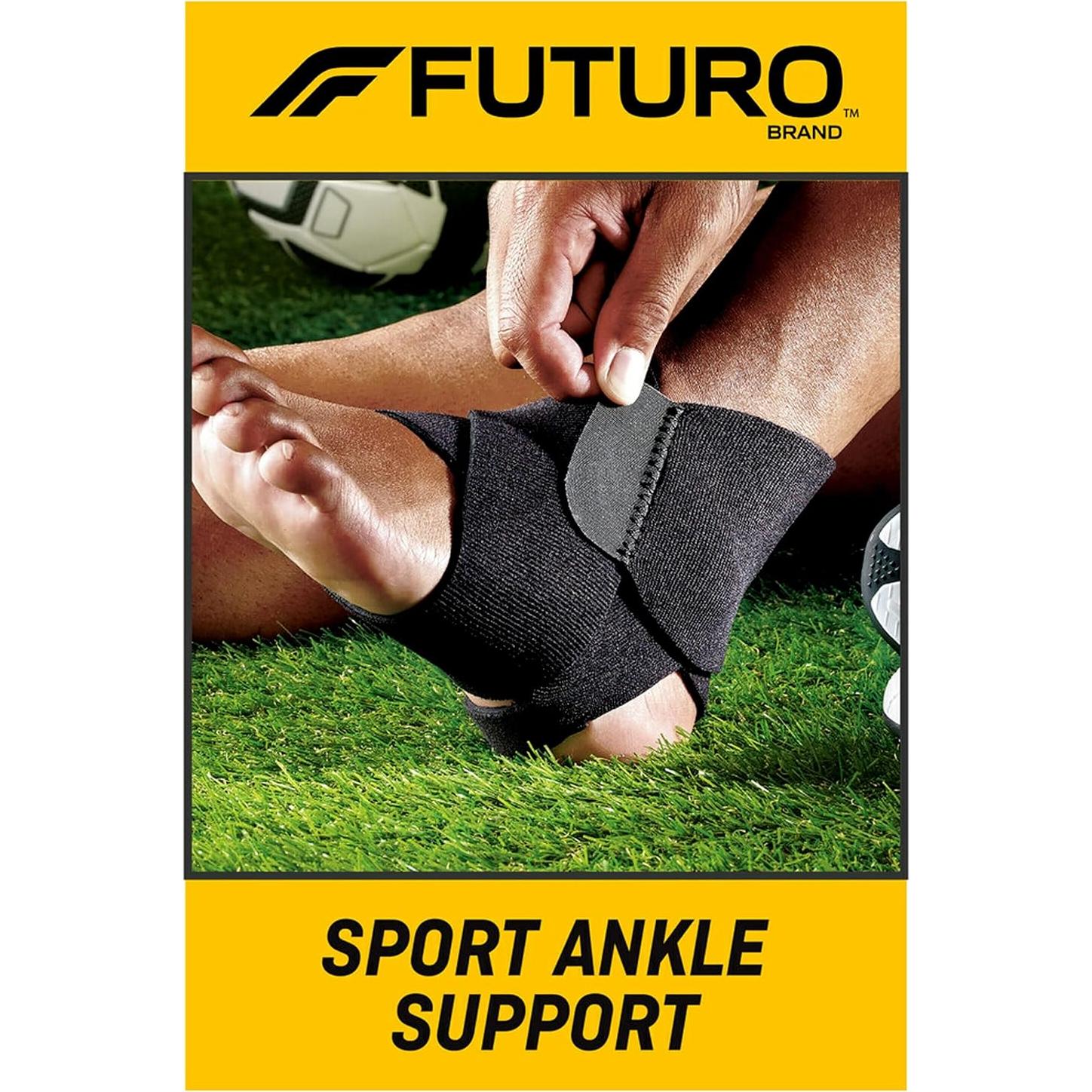 Soporte de Tobillo FUTURO Sport Ajustable Neopreno 17.78-27.94 cm